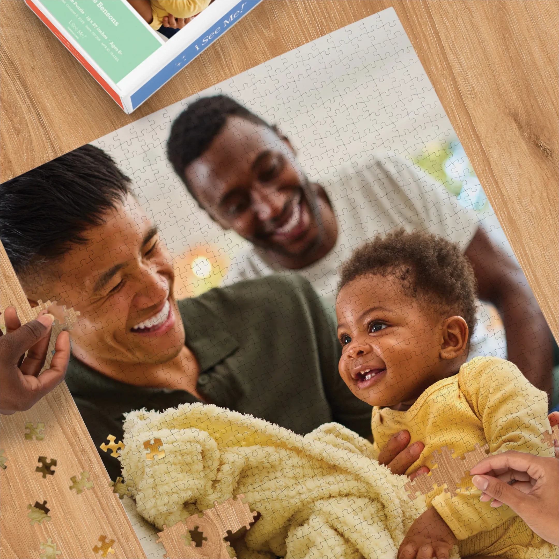 Premium Personalized Photo Puzzle, Portrait / Vertical – 1,000 Pieces