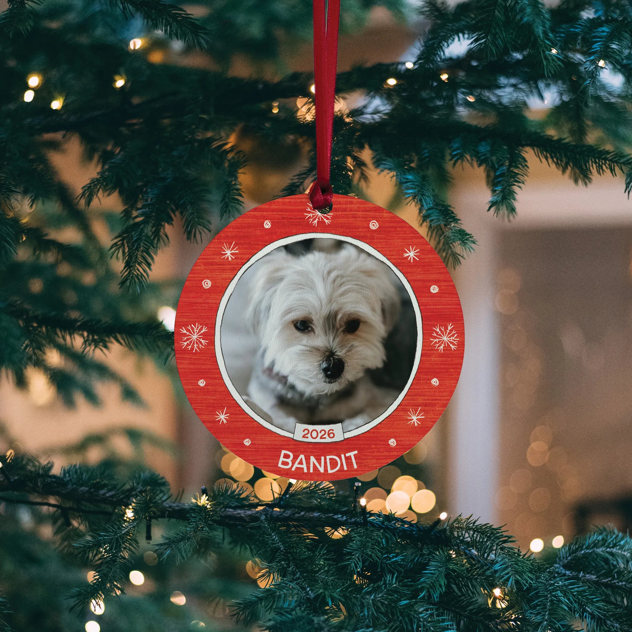 Dog Lovers Personalized Ornament