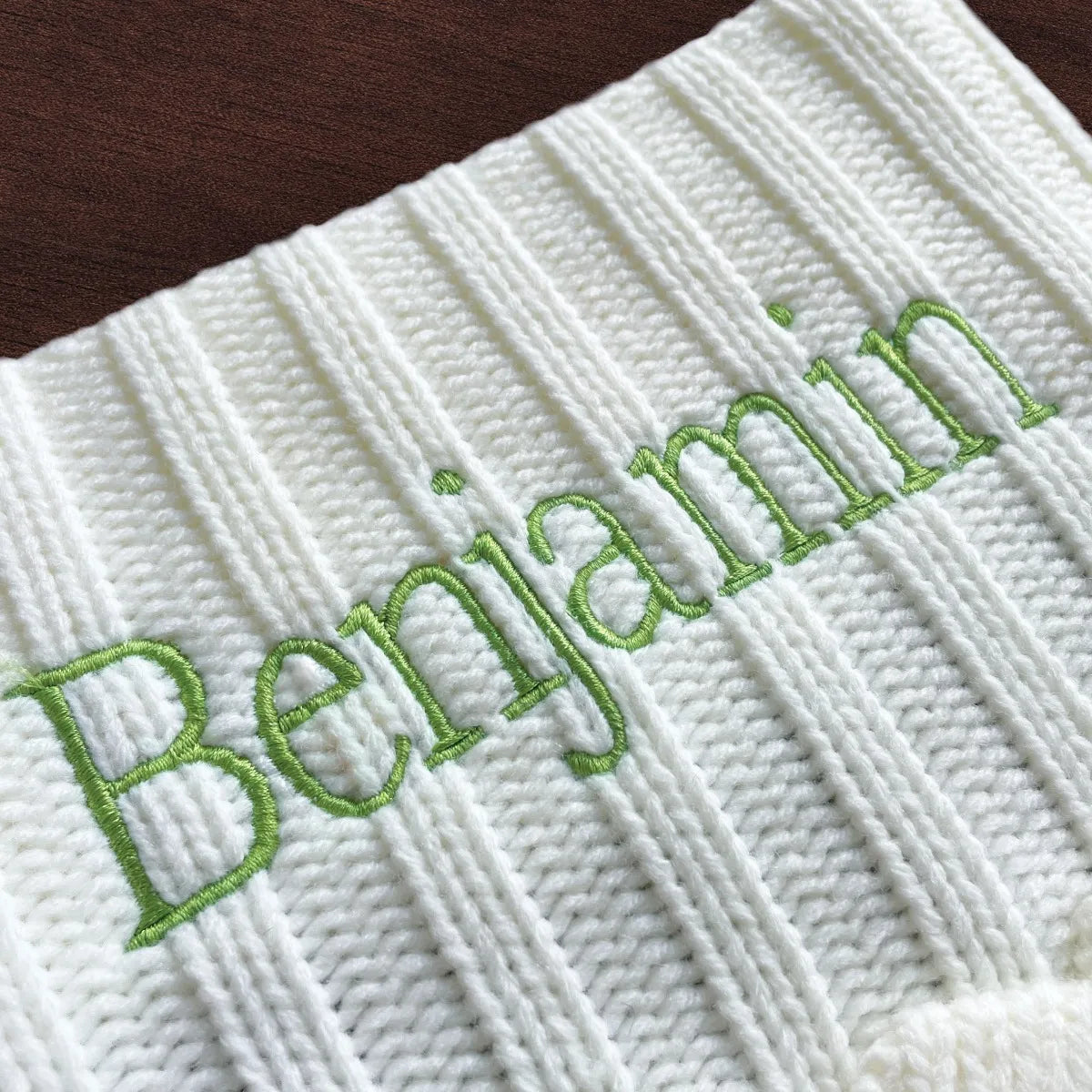 Personalized Christmas Stocking - Green