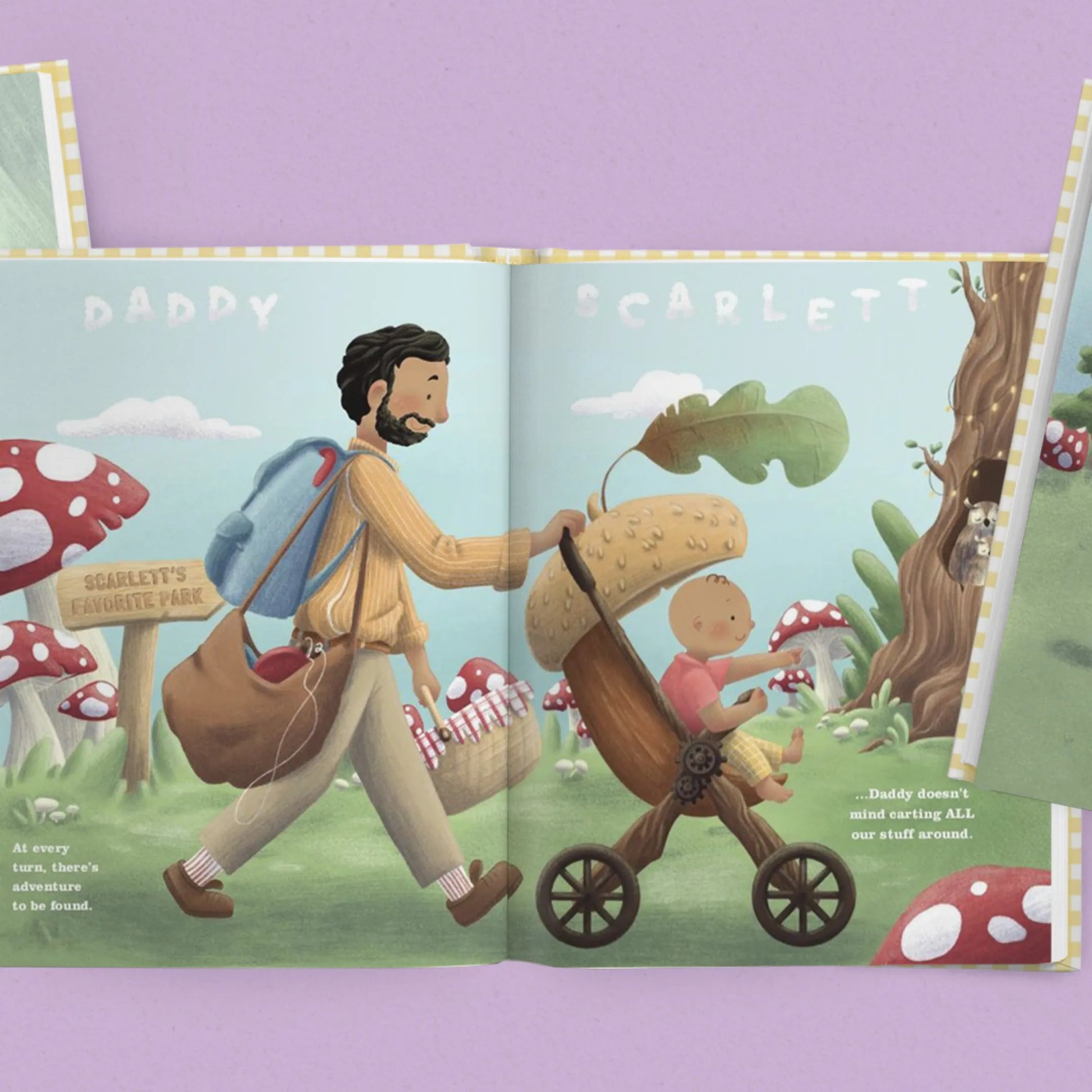 My Magical Moments with Daddy Personalized Book