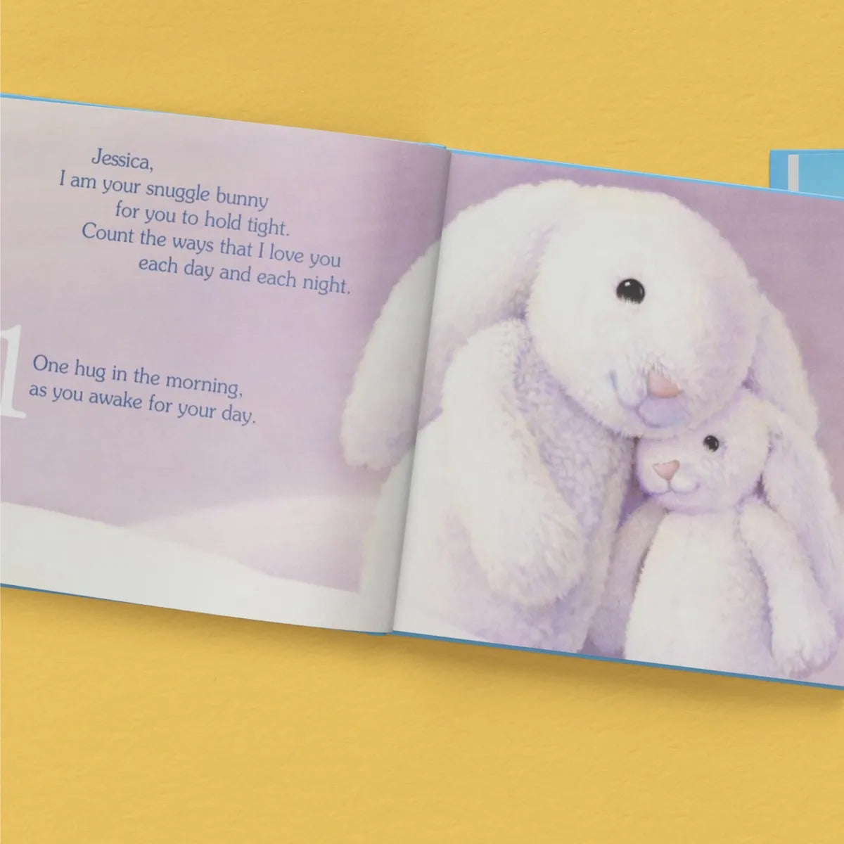 My Snuggle Bunny Personalized Book and Bunny Gift Set