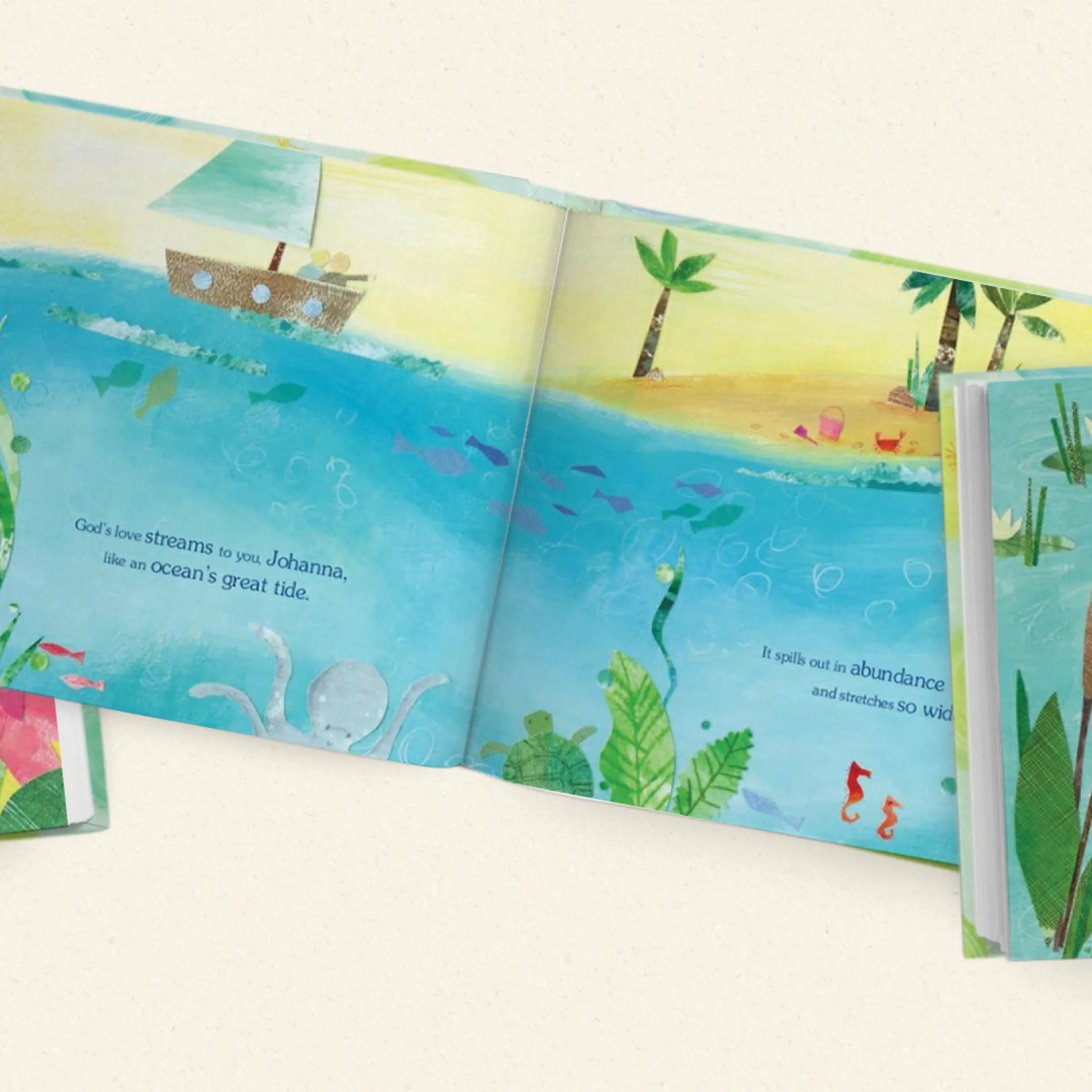God Loves You! Personalized Book Gold Foil Edition