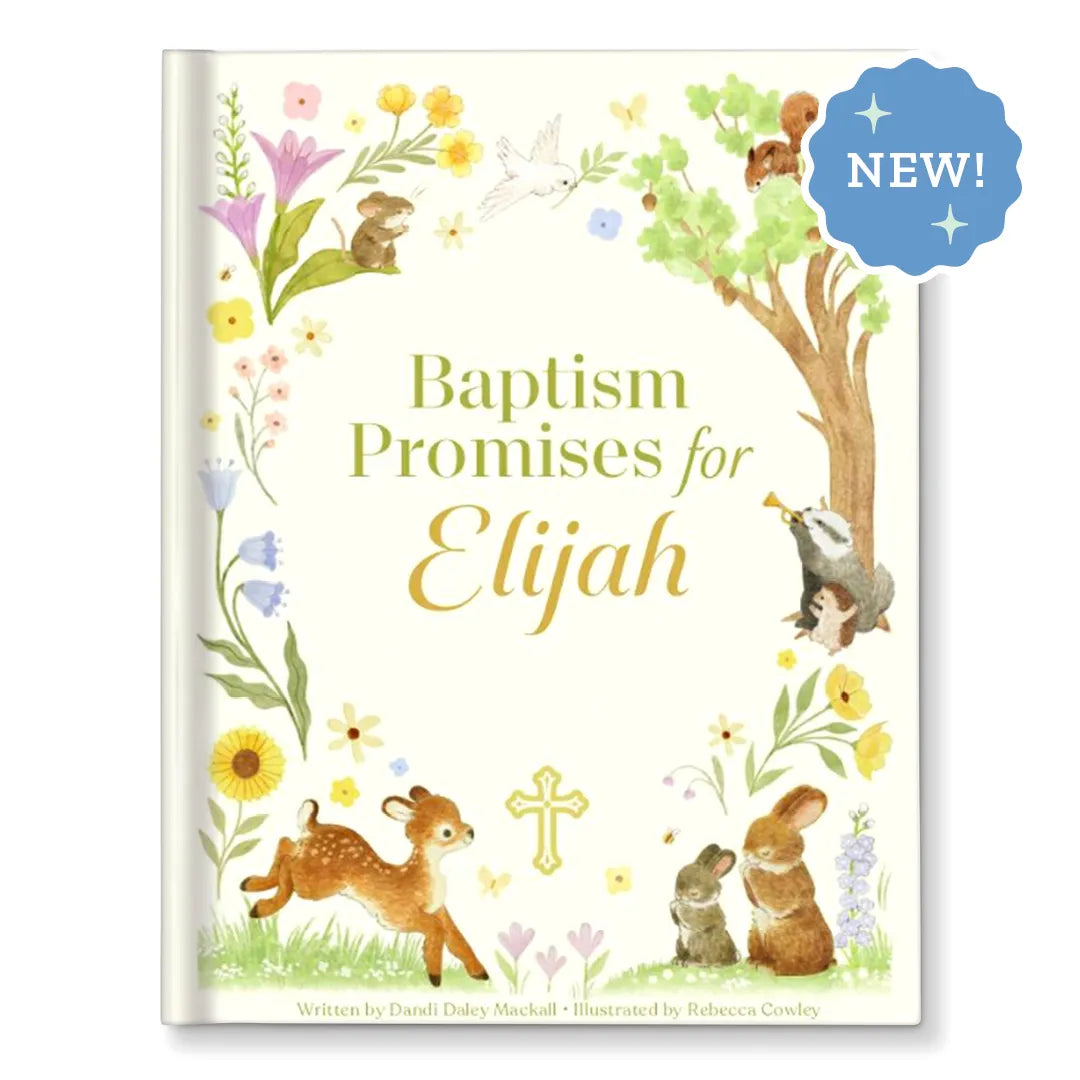 Baptism Promises for Baby Personalized Book