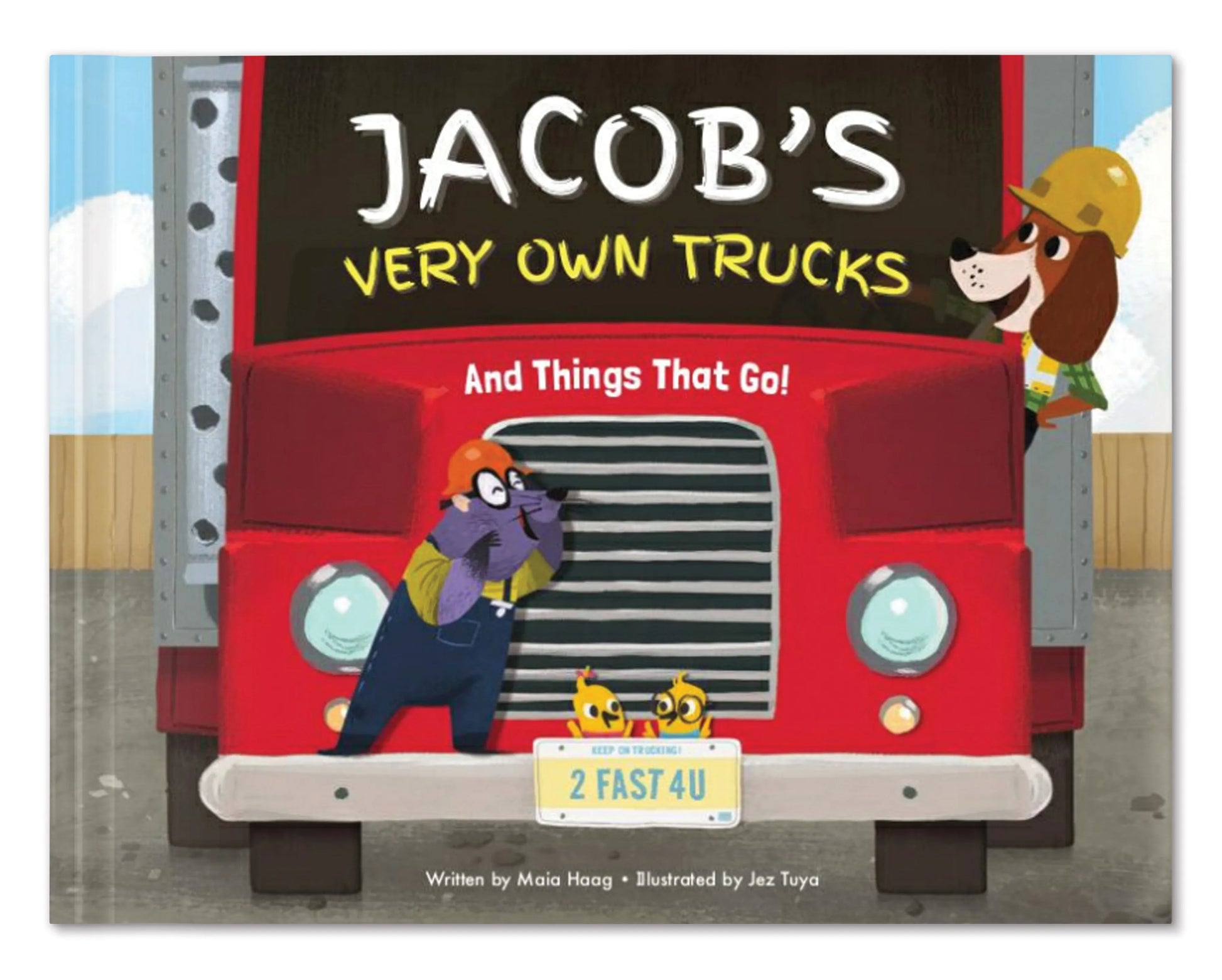 My Very Own Trucks Personalized Book
