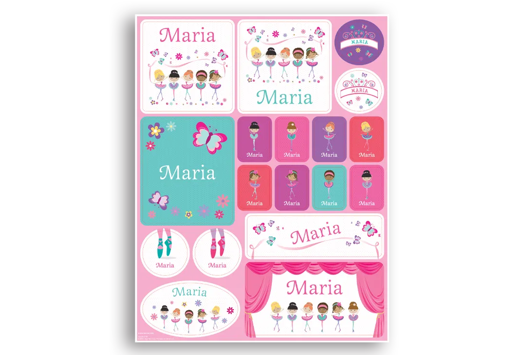 Prima Ballerinas Stickers