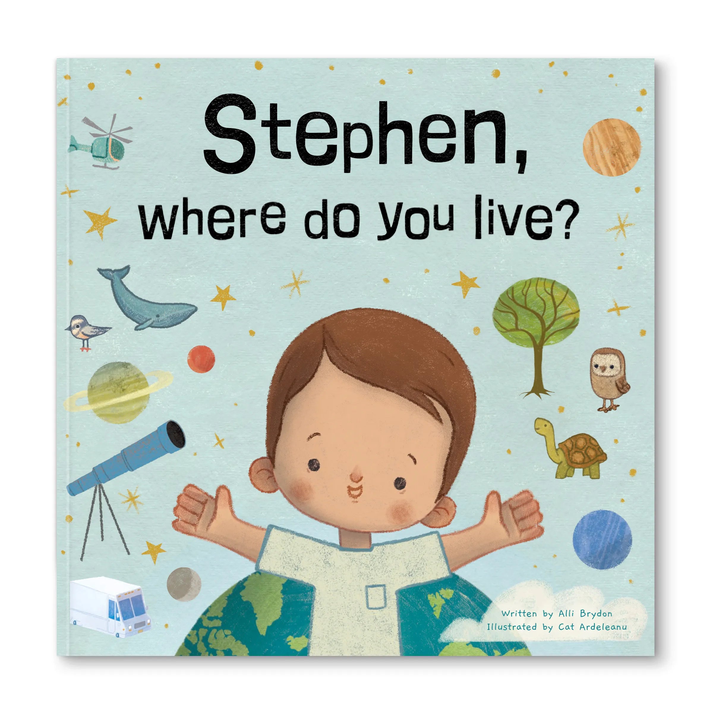Where Do You Live? Personalized Book