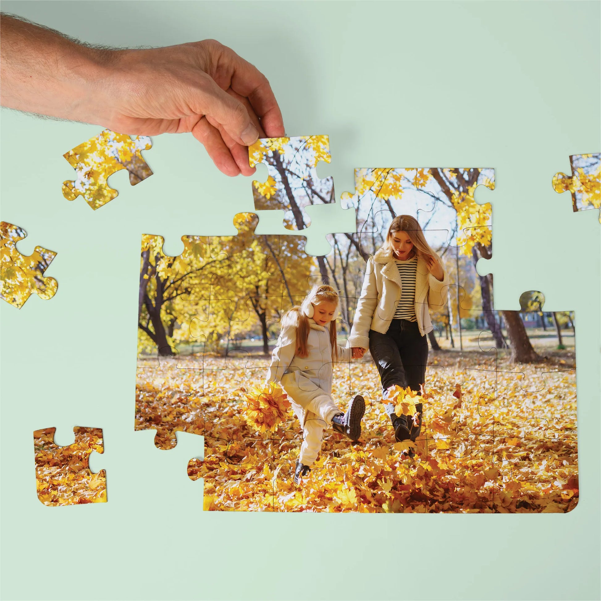Premium Personalized Photo Puzzle, Landscape / Horizontal - 24 Pieces