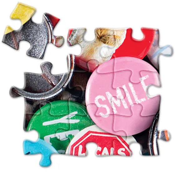 Buttons Personalized Search-and-Find Puzzle - 500 pieces