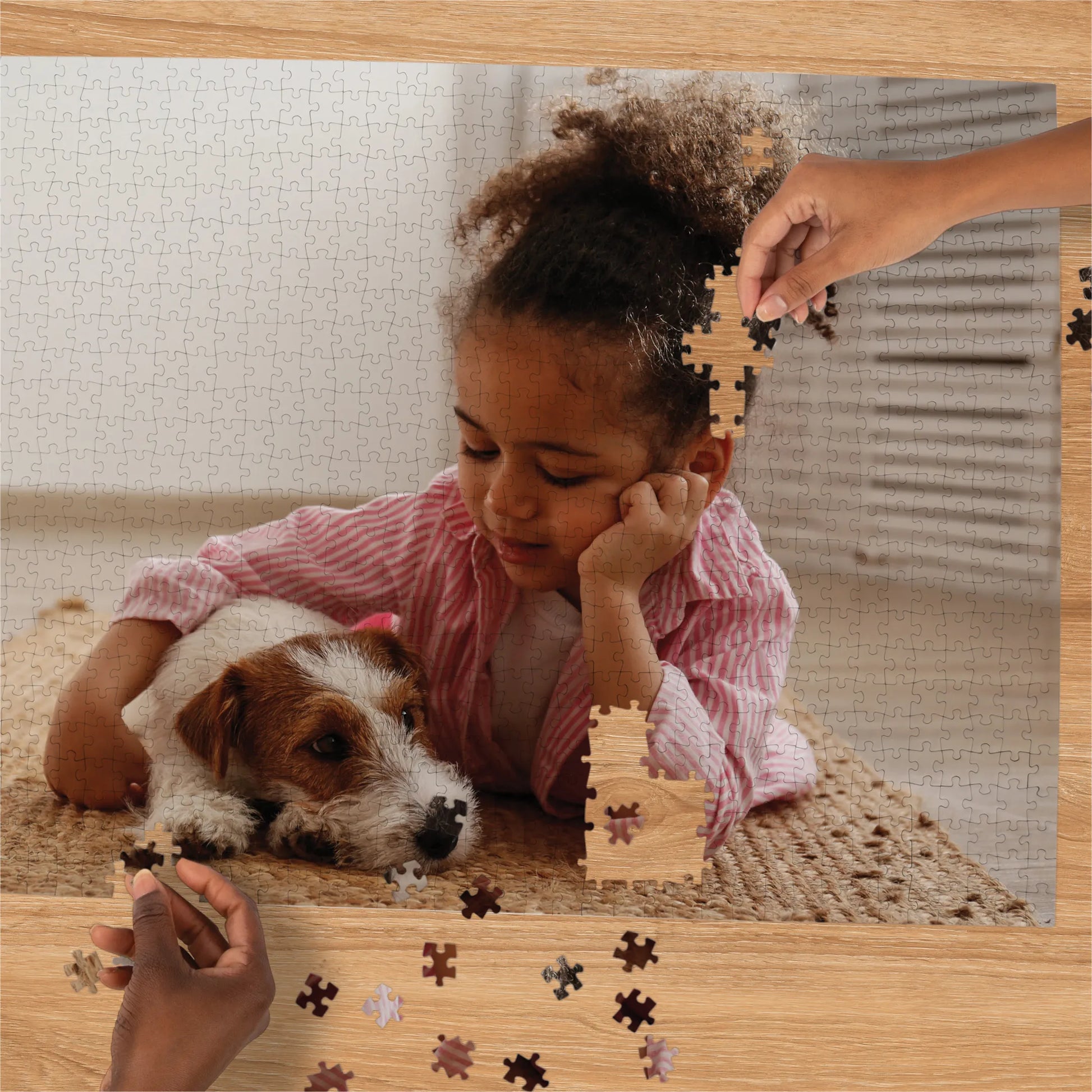 Personalized Pet Photo Puzzle, Landscape / Horizontal – 1,014 Pieces