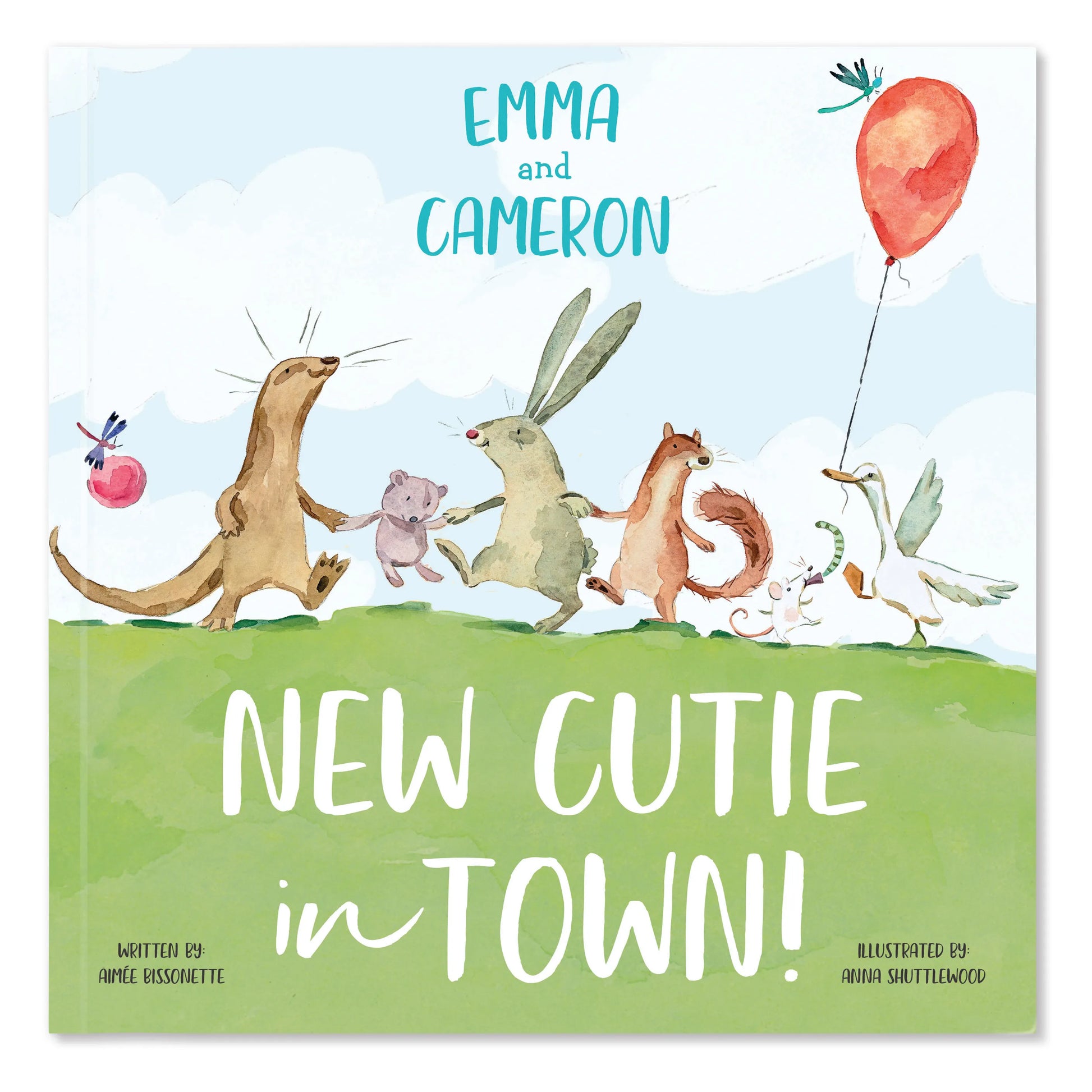 New Cuties in Town for Twins Personalized Book