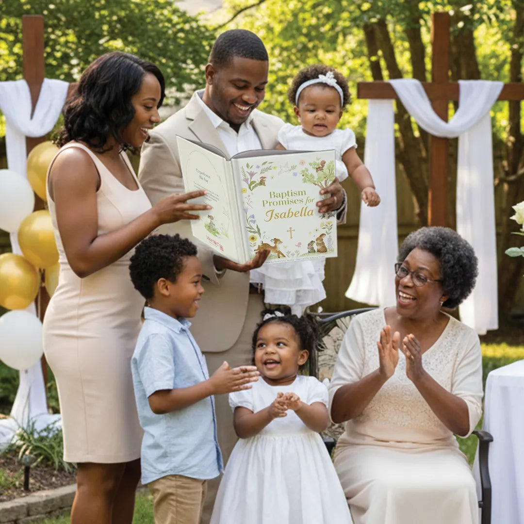 Baptism Promises for Baby Personalized Book