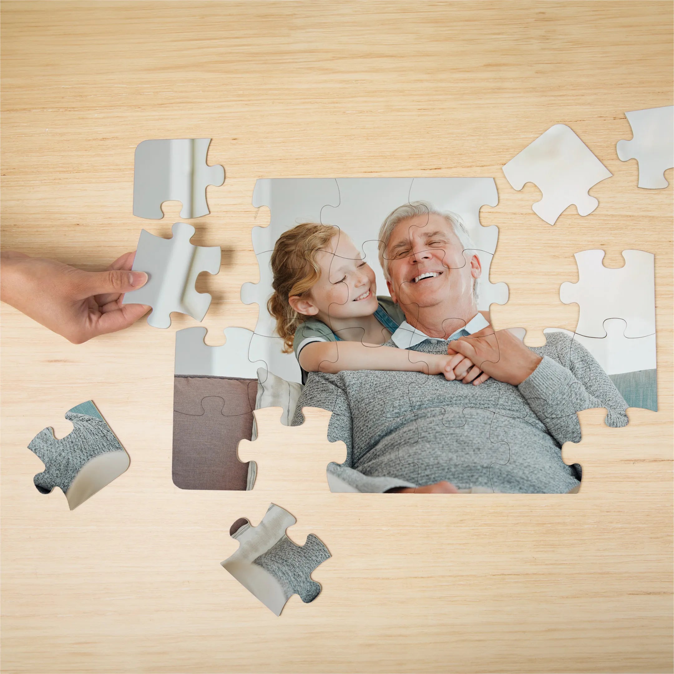 Premium Personalized Photo Puzzle, Landscape / Horizontal - 24 Pieces