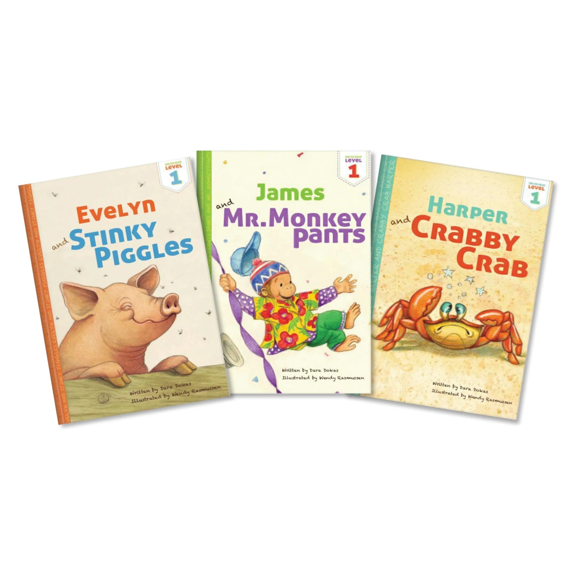 See Me Read - Set of 3 Personalized Early Reader Storybooks, Level 1