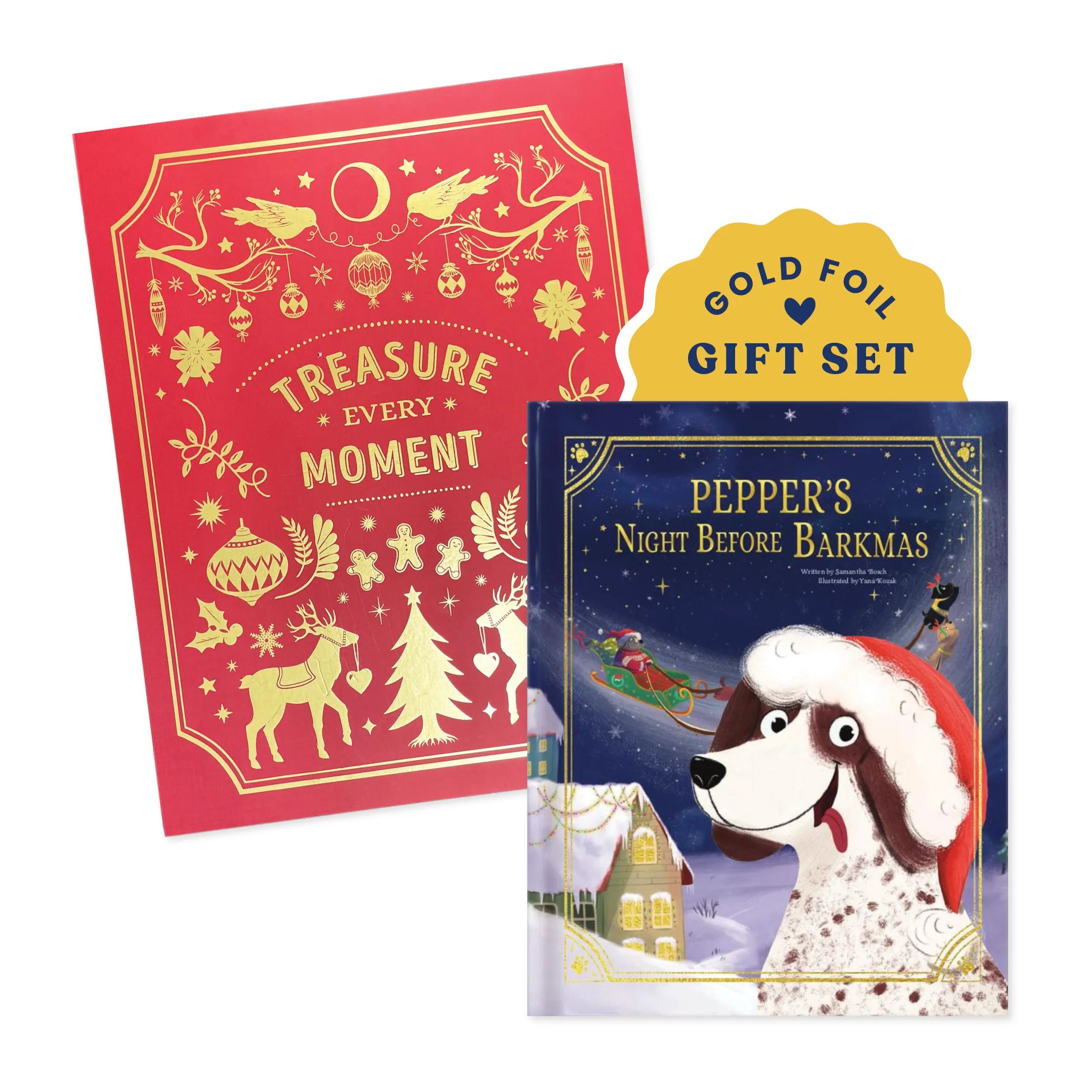 Our Dog’s Night Before Christmas Personalized Book and Christmas Keepsake Box