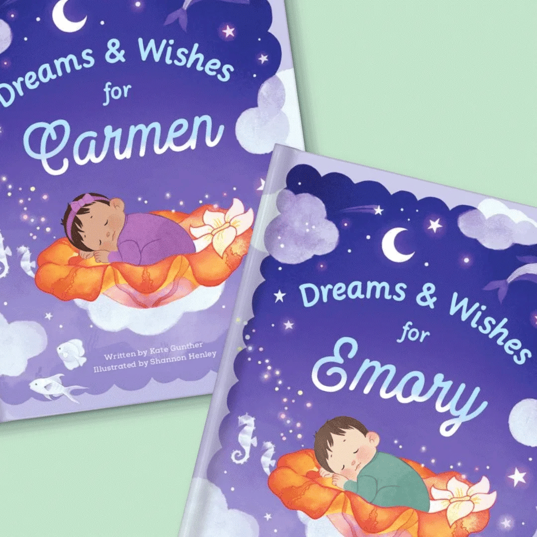 Dreams and Wishes for Baby Personalized Book