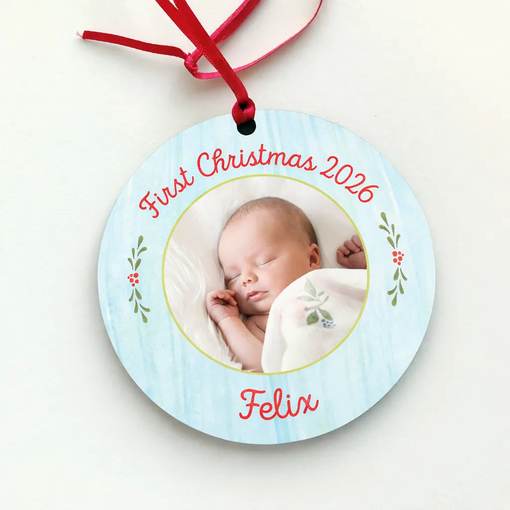 My First Christmas Personalized Ornament