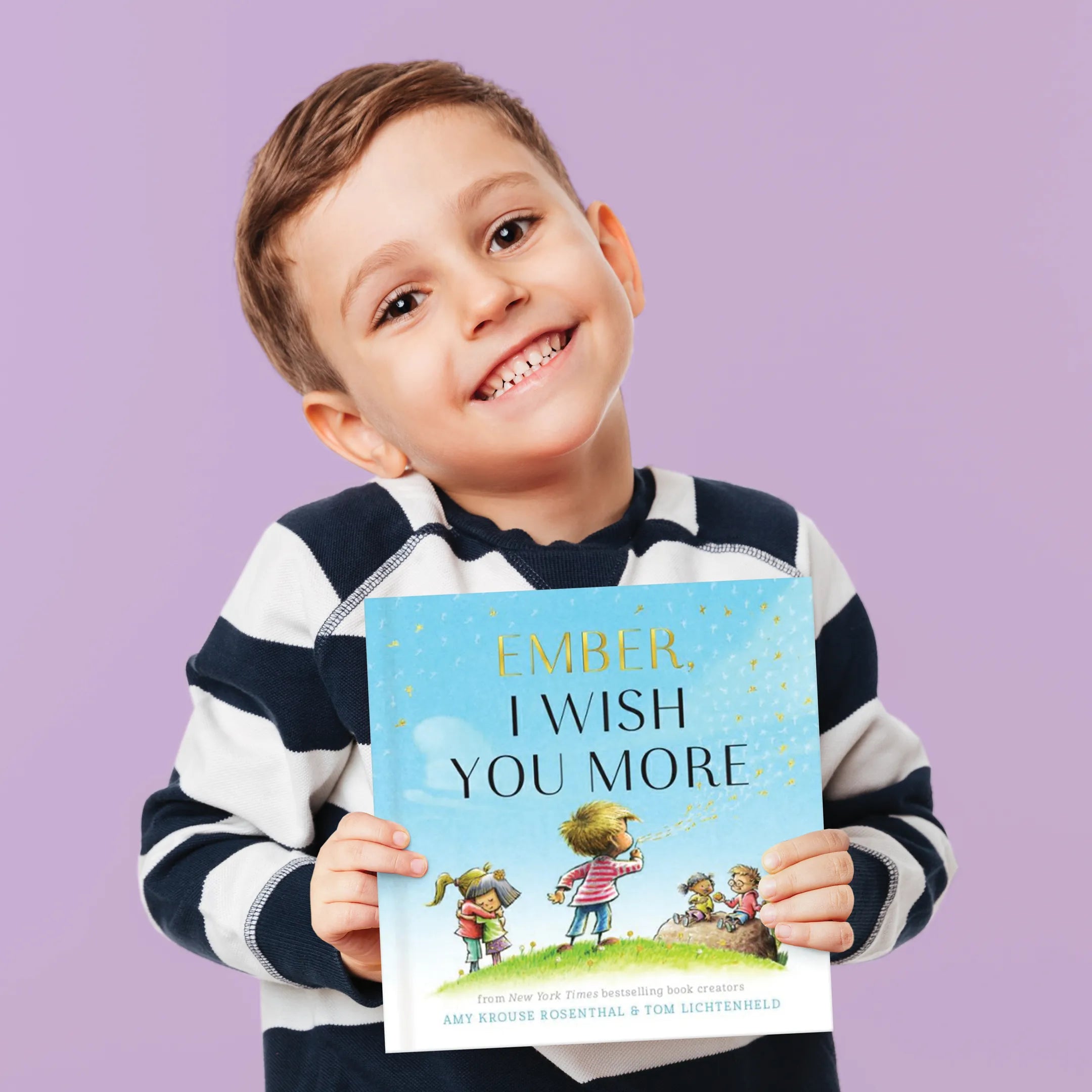 I Wish You More Personalized Book Gold Foil Edition