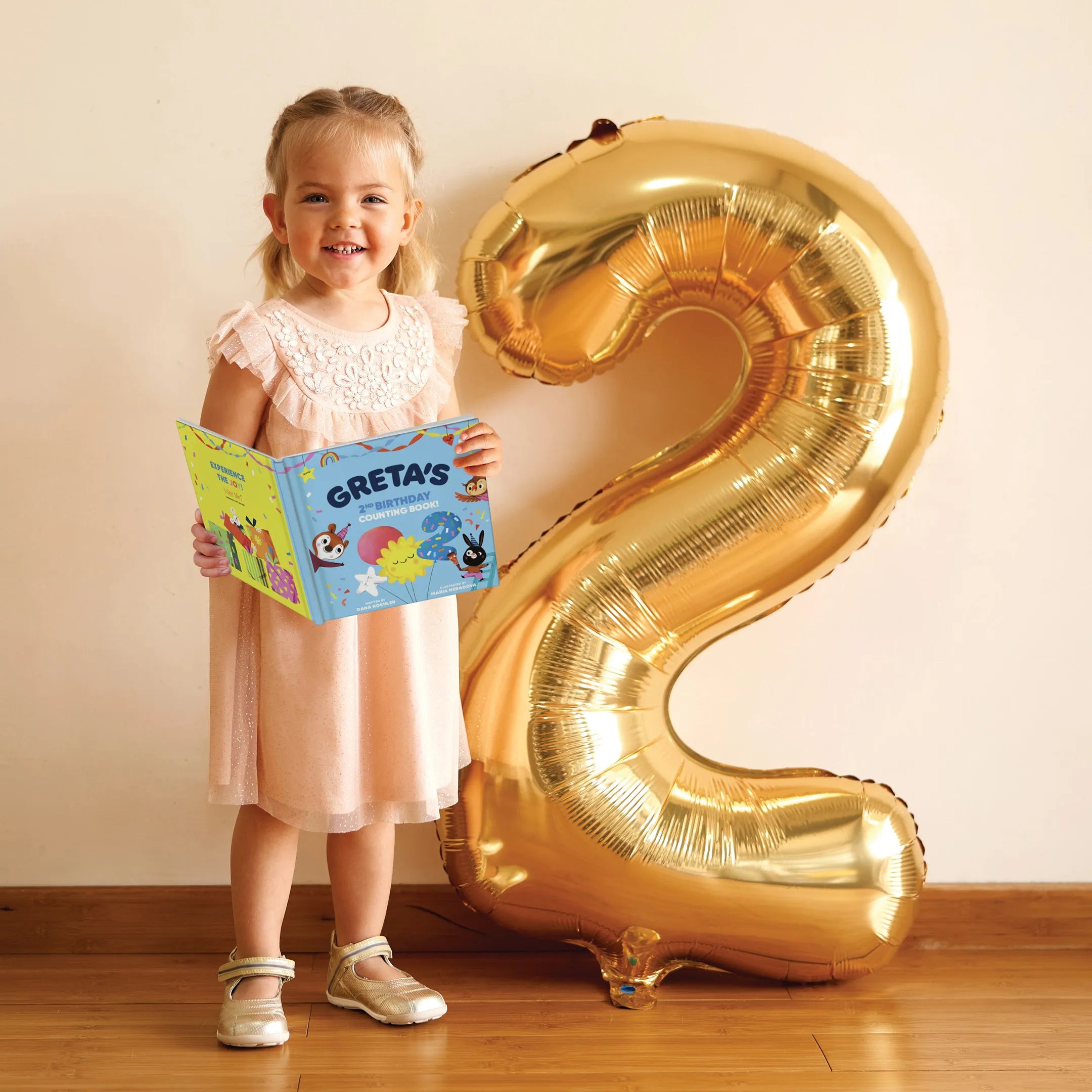 My 2nd Birthday Counting Personalized Board Book