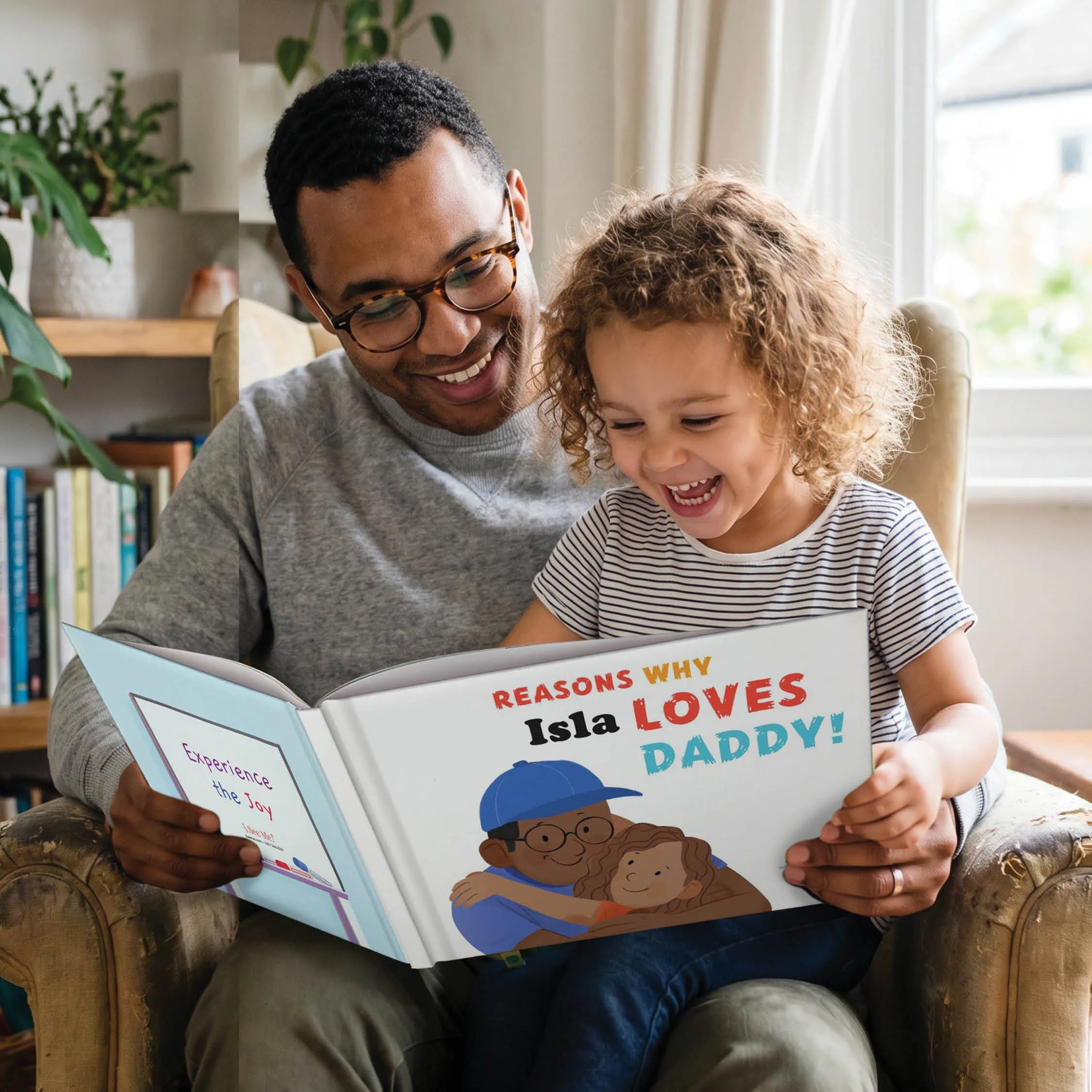 Reasons Why We Love Daddy Personalized Book - 2 Children
