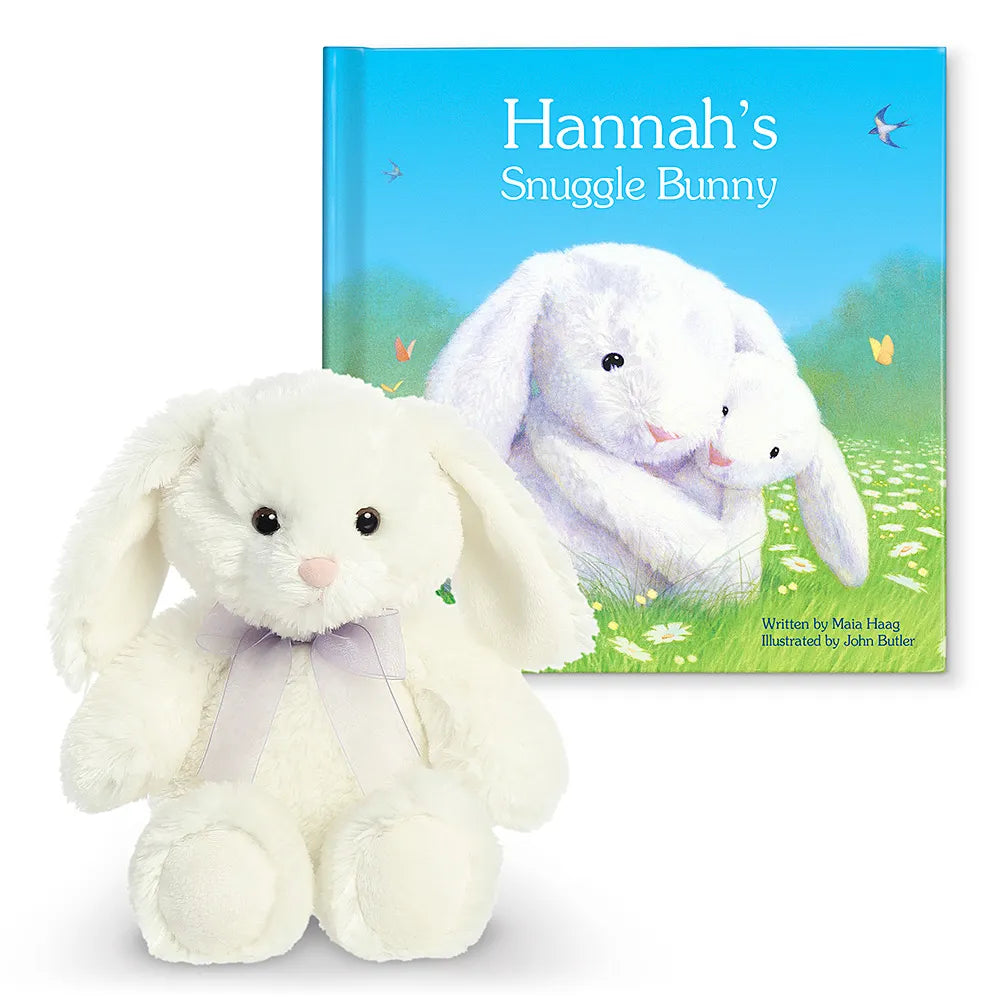 My Snuggle Bunny Personalized Book and Bunny Gift Set