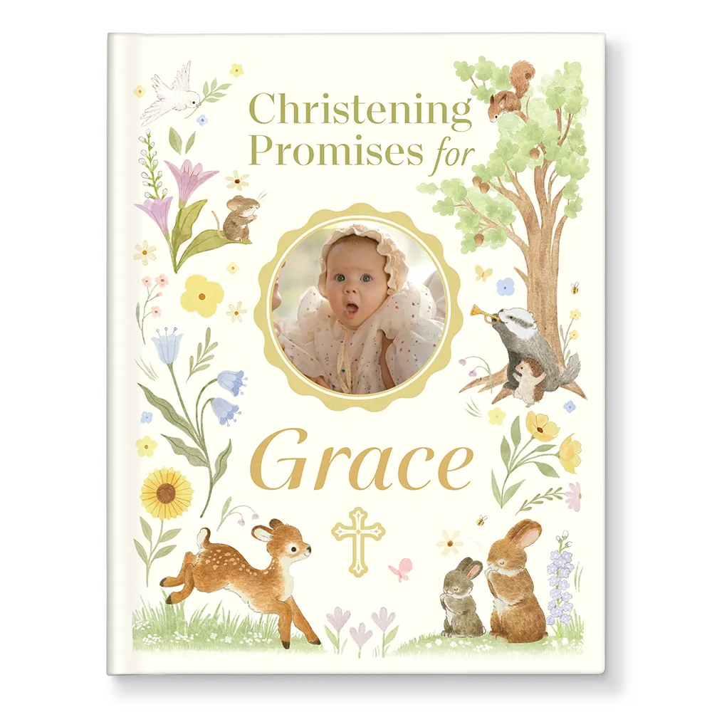 Christening Promises for Baby Personalized Book
