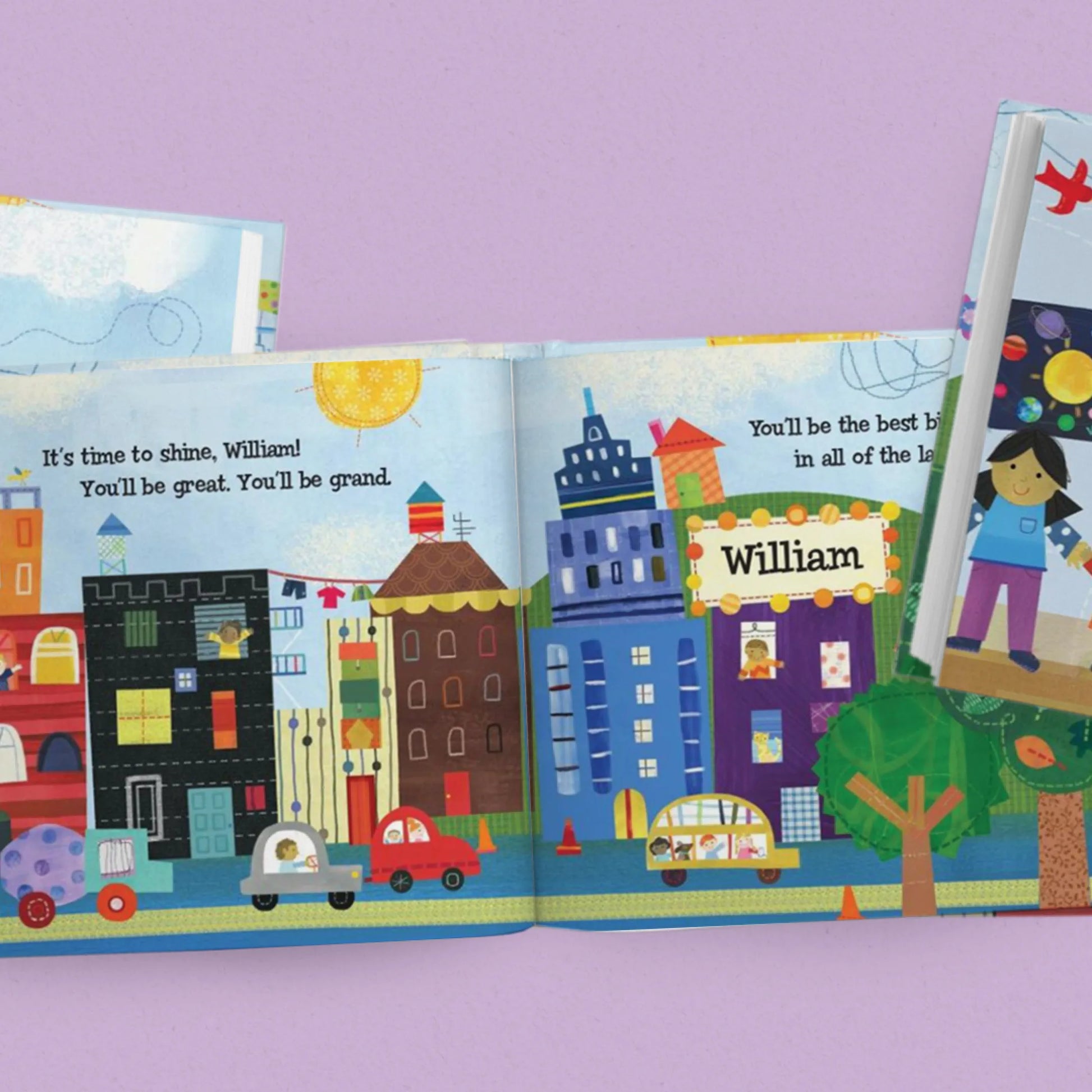 The Super, Incredible Big Brother of Twins Personalized Book and Medal