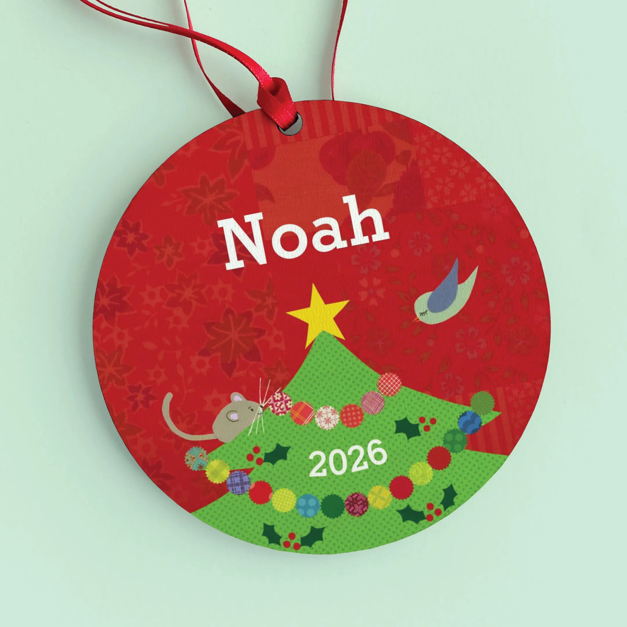 Very Merry Personalized Ornament