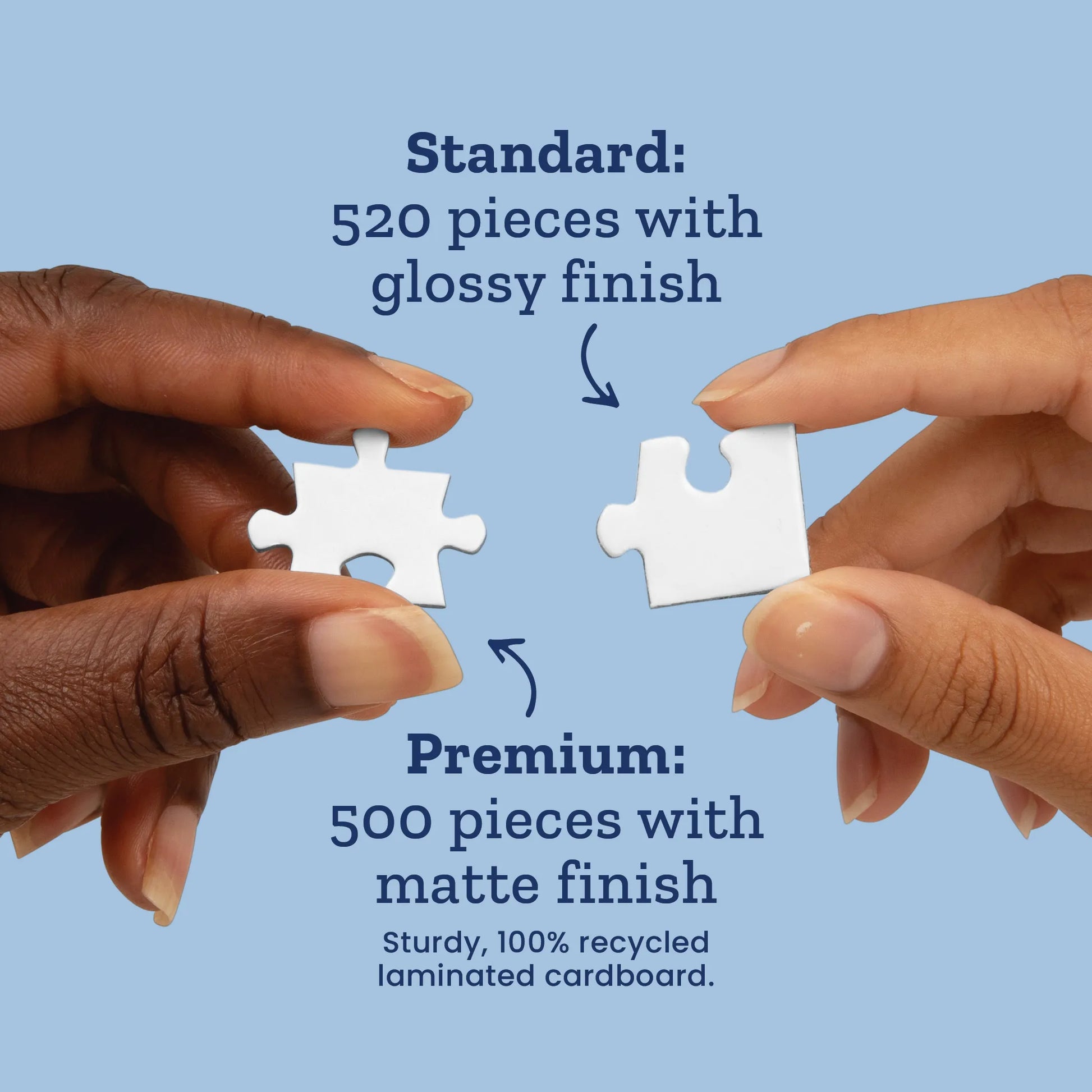 Premium Personalized Photo Puzzle, Portrait / Vertical – 1,000 Pieces