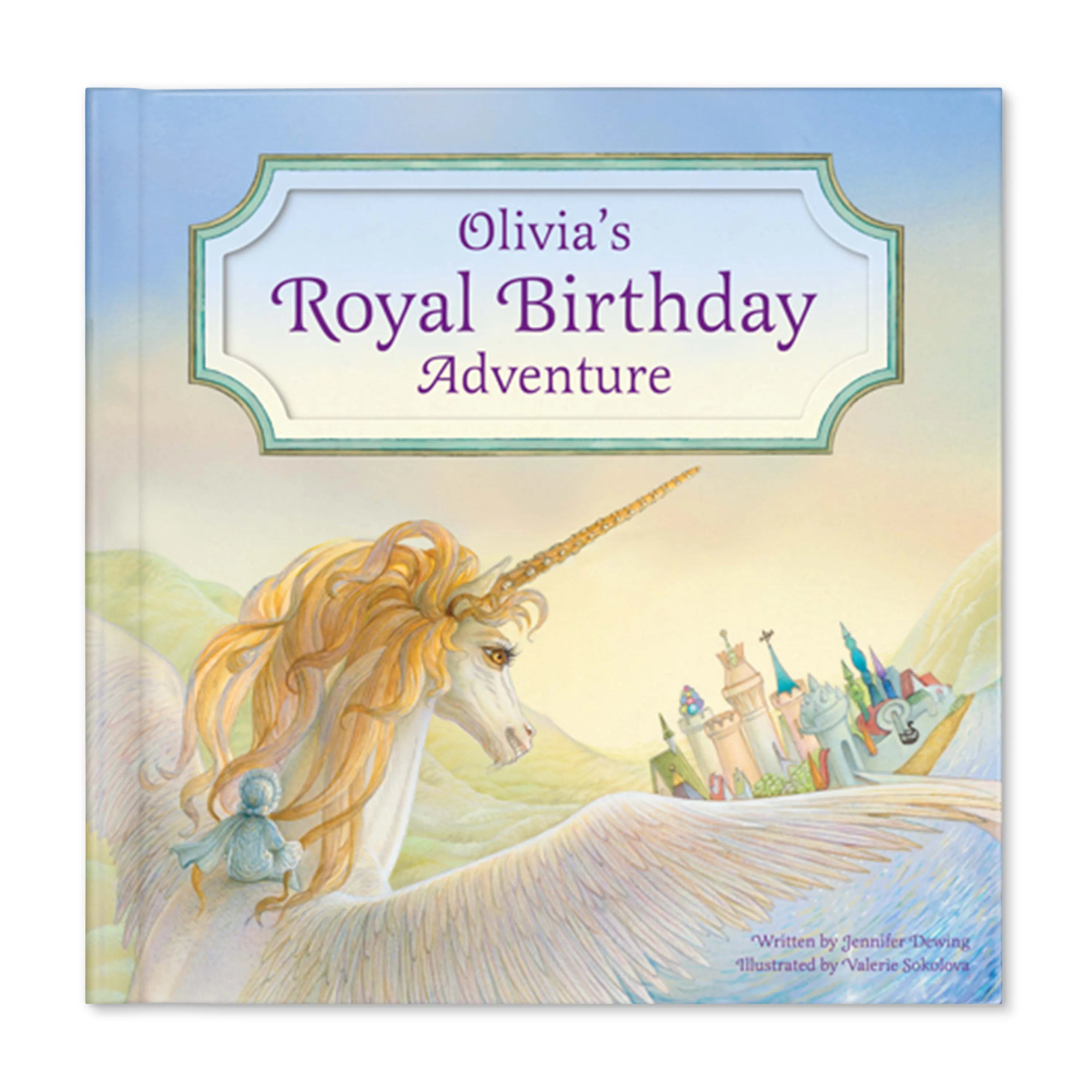 My Royal Birthday Adventure Personalized Book, Unicorn Edition