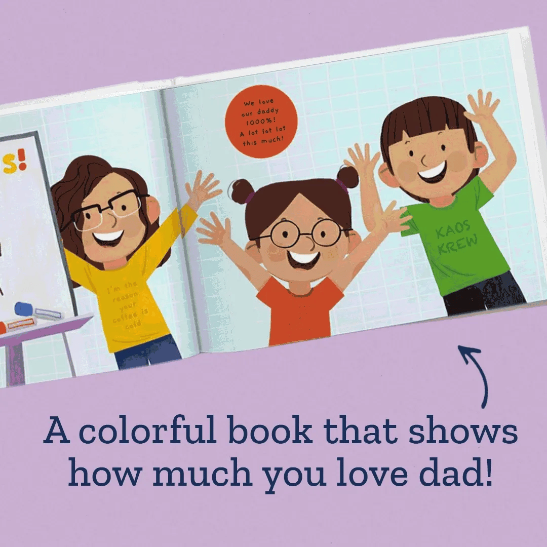 Reasons Why I Love Daddy Personalized Book