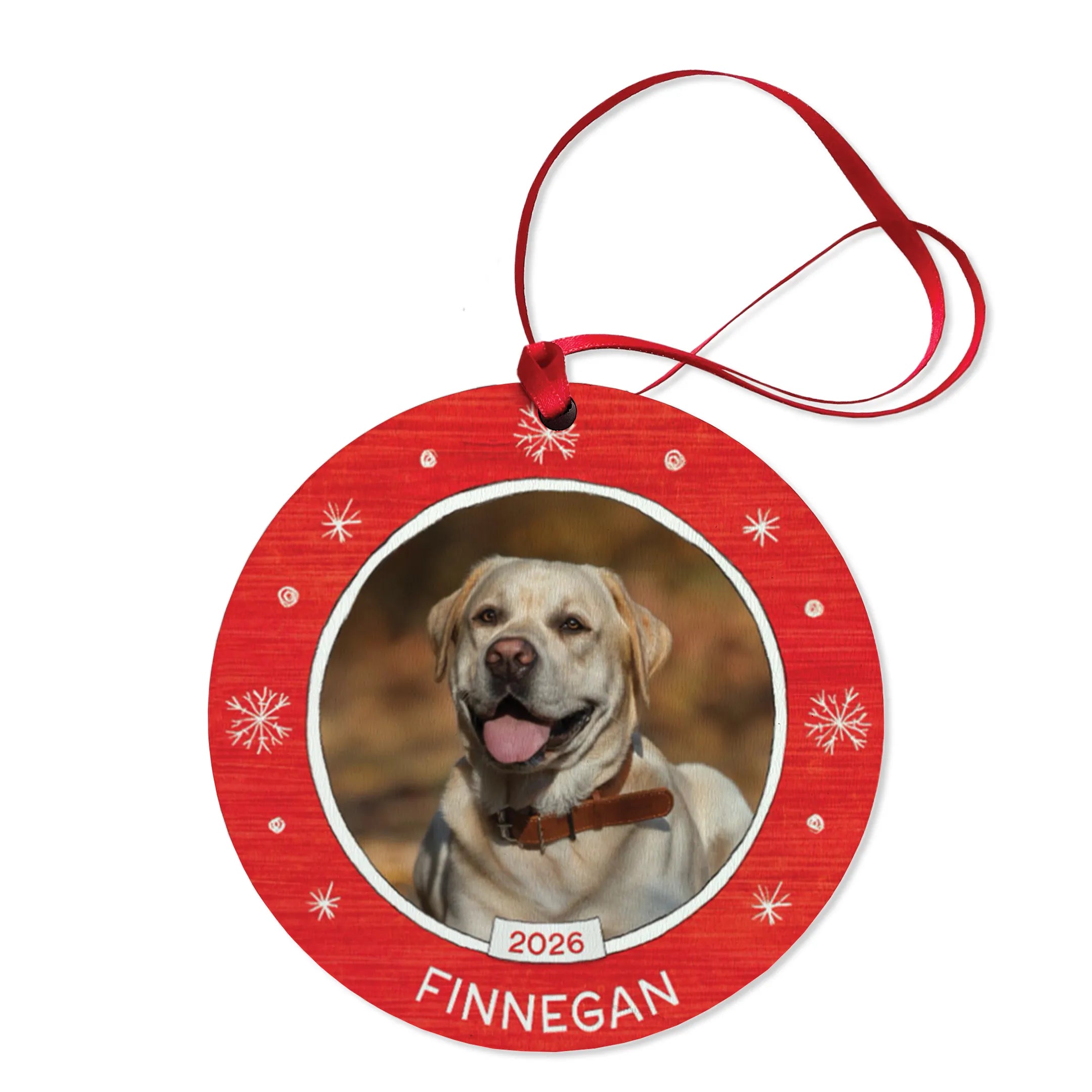 Dog Lovers Personalized Ornament