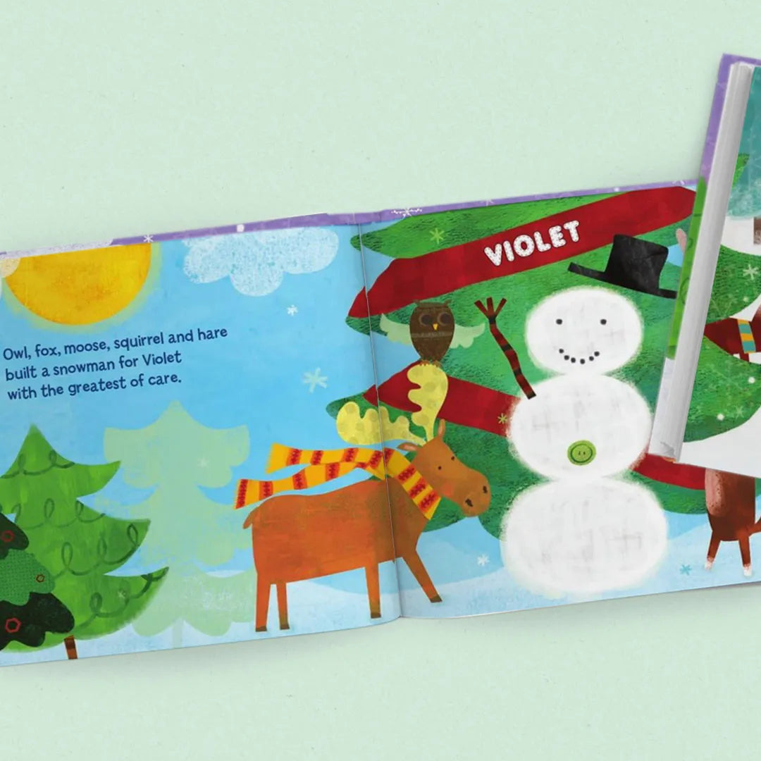 My Magical Snowman Personalized Book and Ornament Gift Set