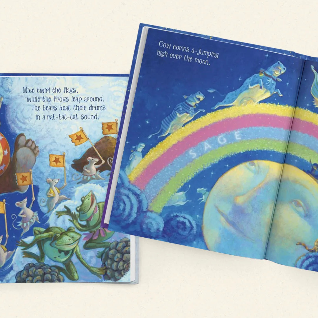 Goodnight Little Me Personalized Book Gold Foil Edition