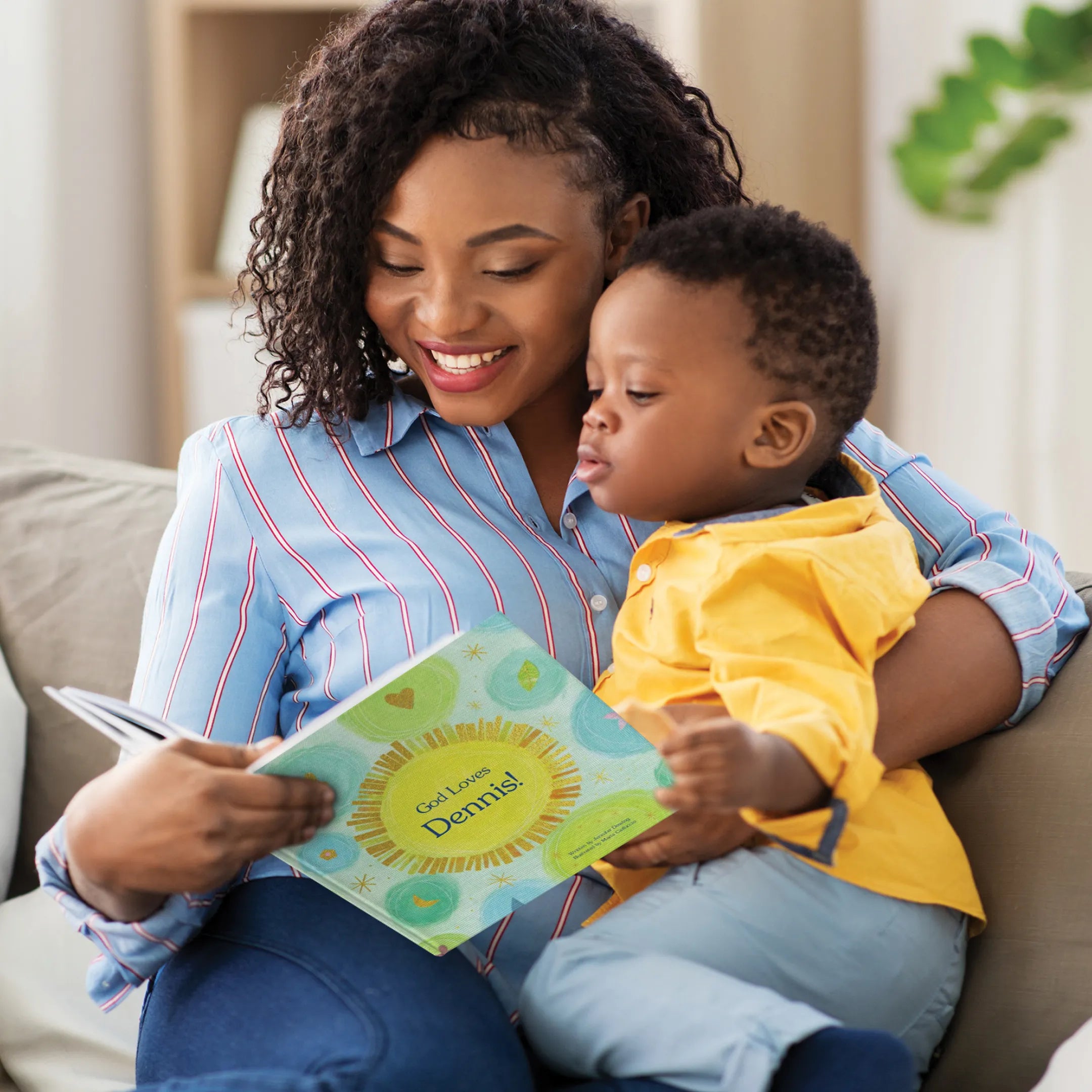 God Loves You! Personalized Book Gold Foil Edition