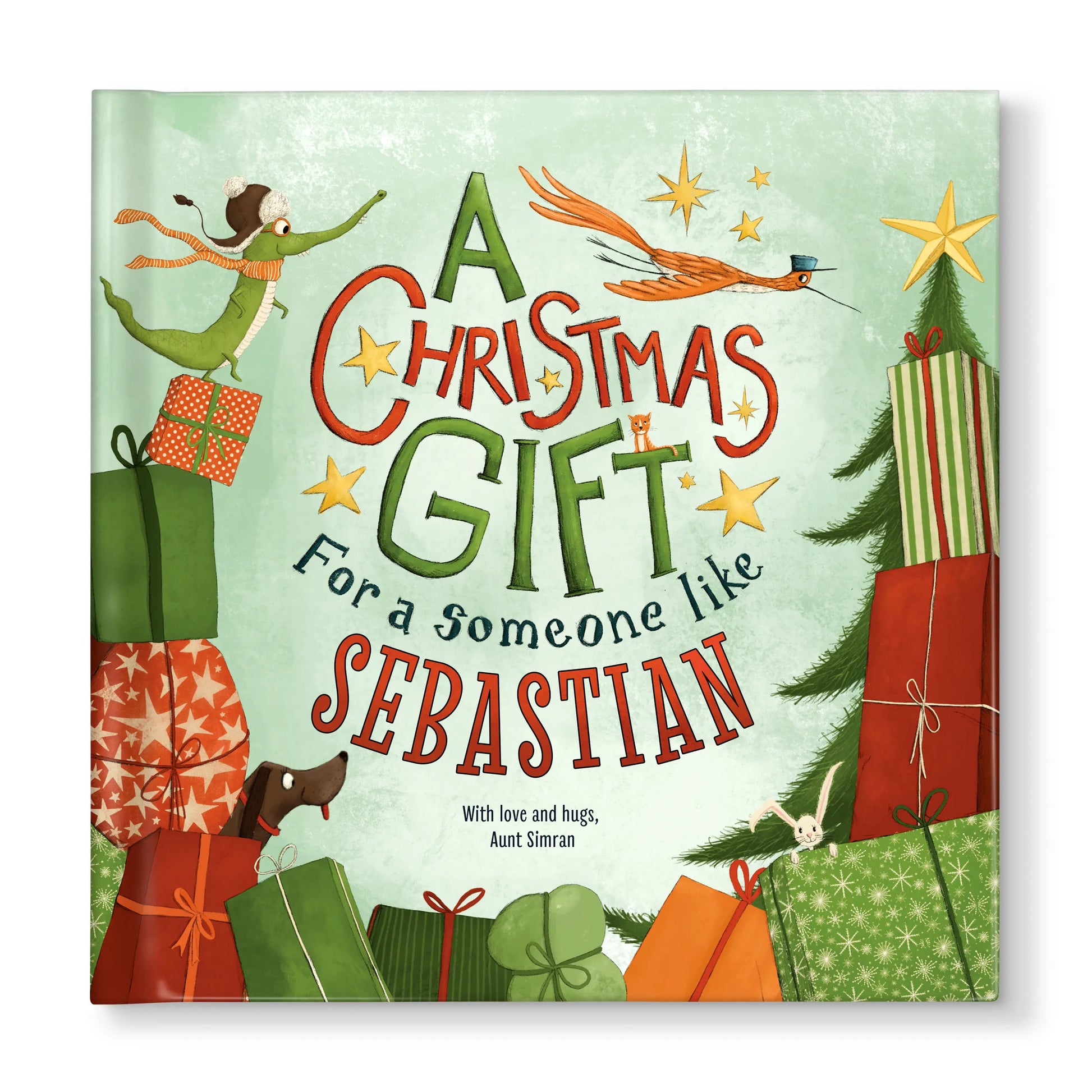 A Christmas Gift for a Someone Like You Personalized Book