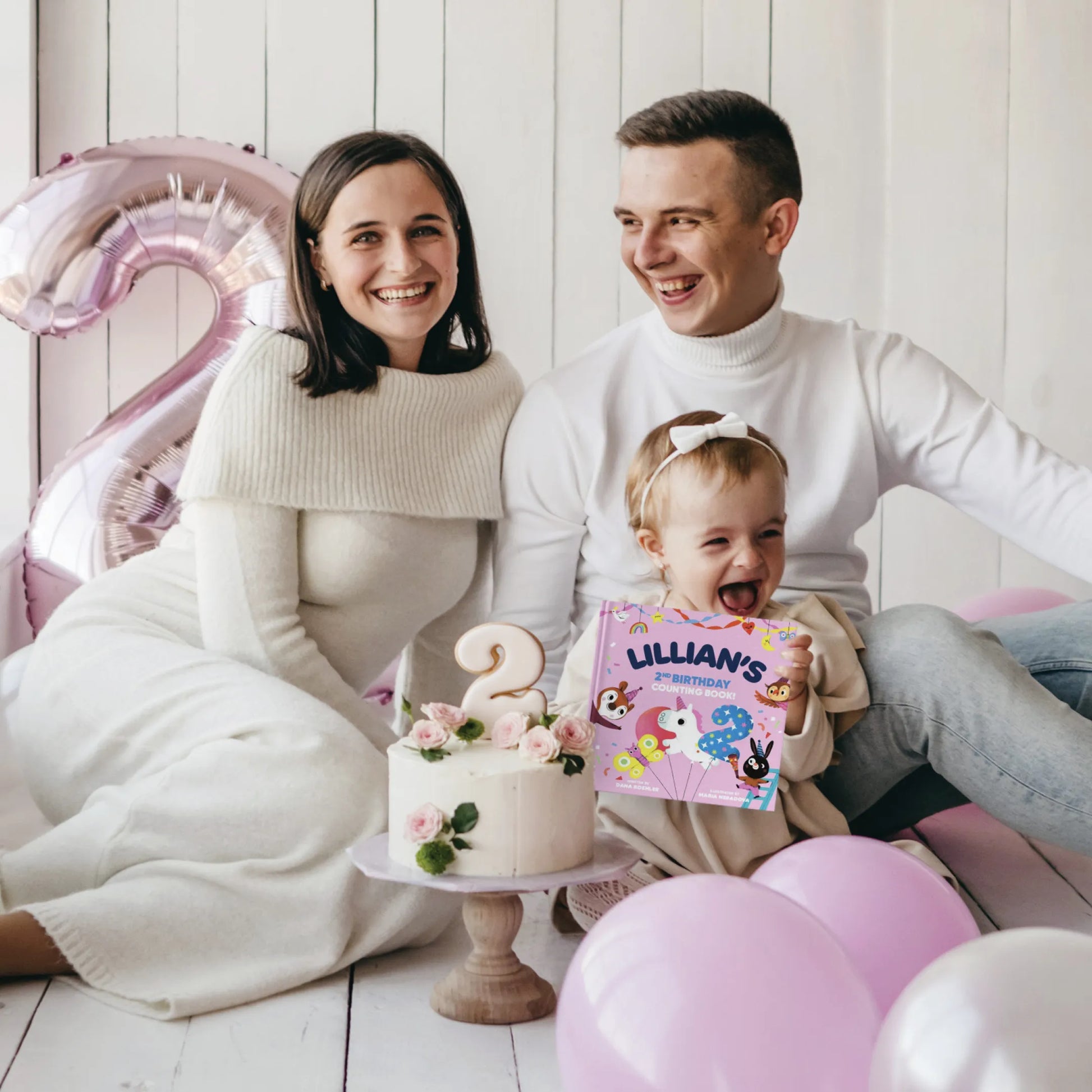 My 2nd Birthday Counting Personalized Board Book