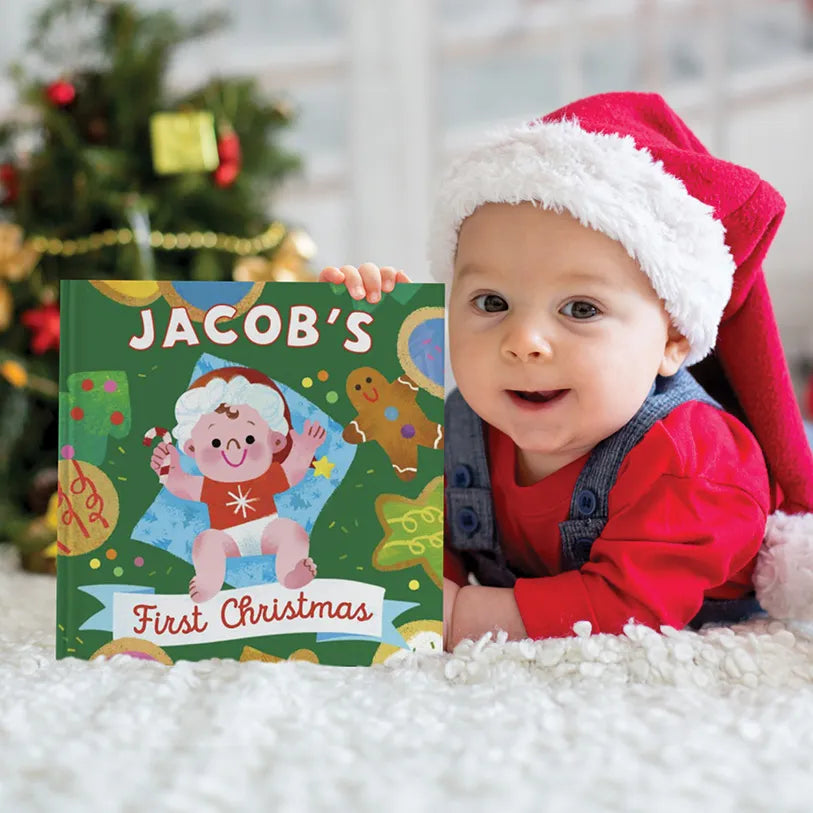 Our Family’s First Christmas with Baby Personalized Book