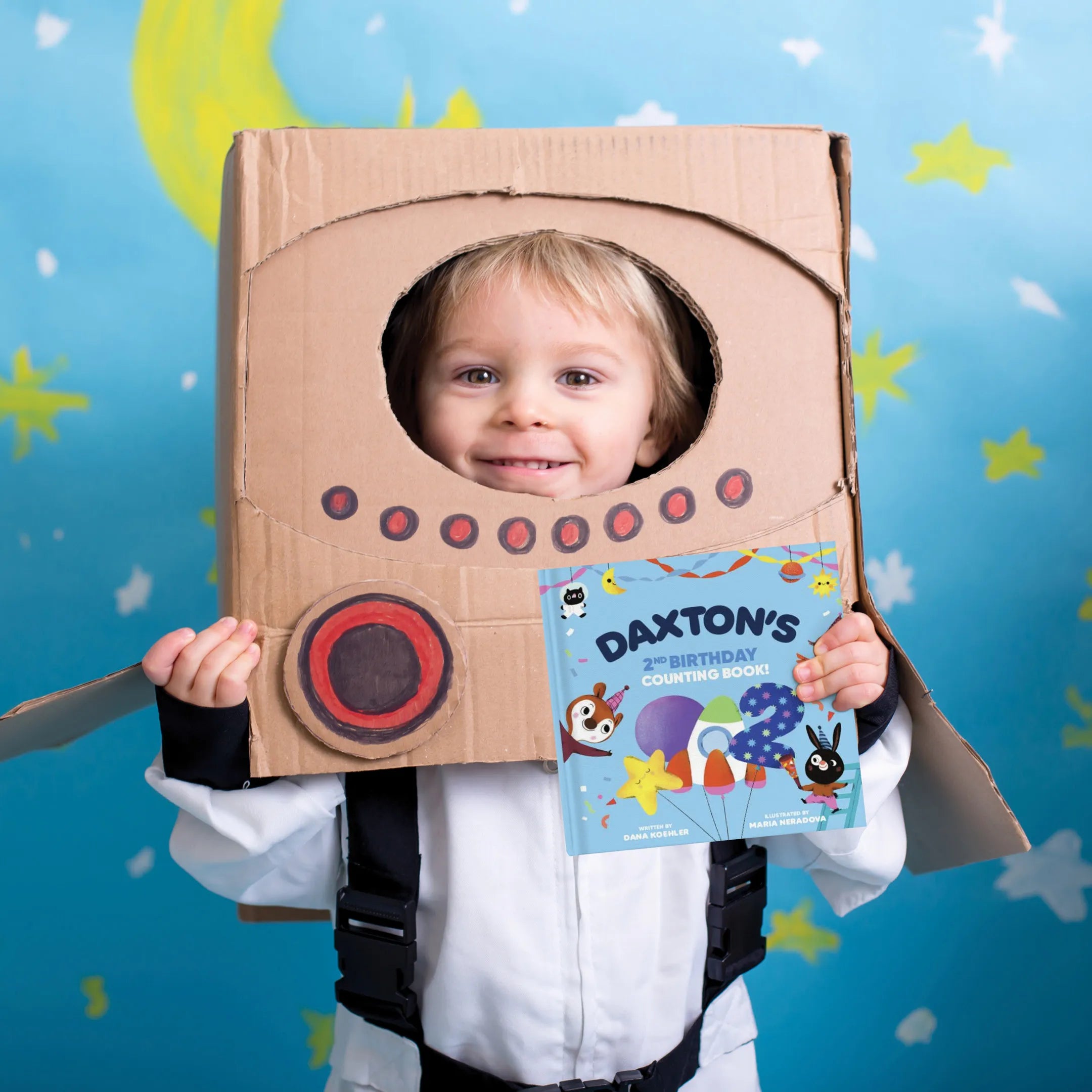 My 2nd Birthday Counting Personalized Board Book