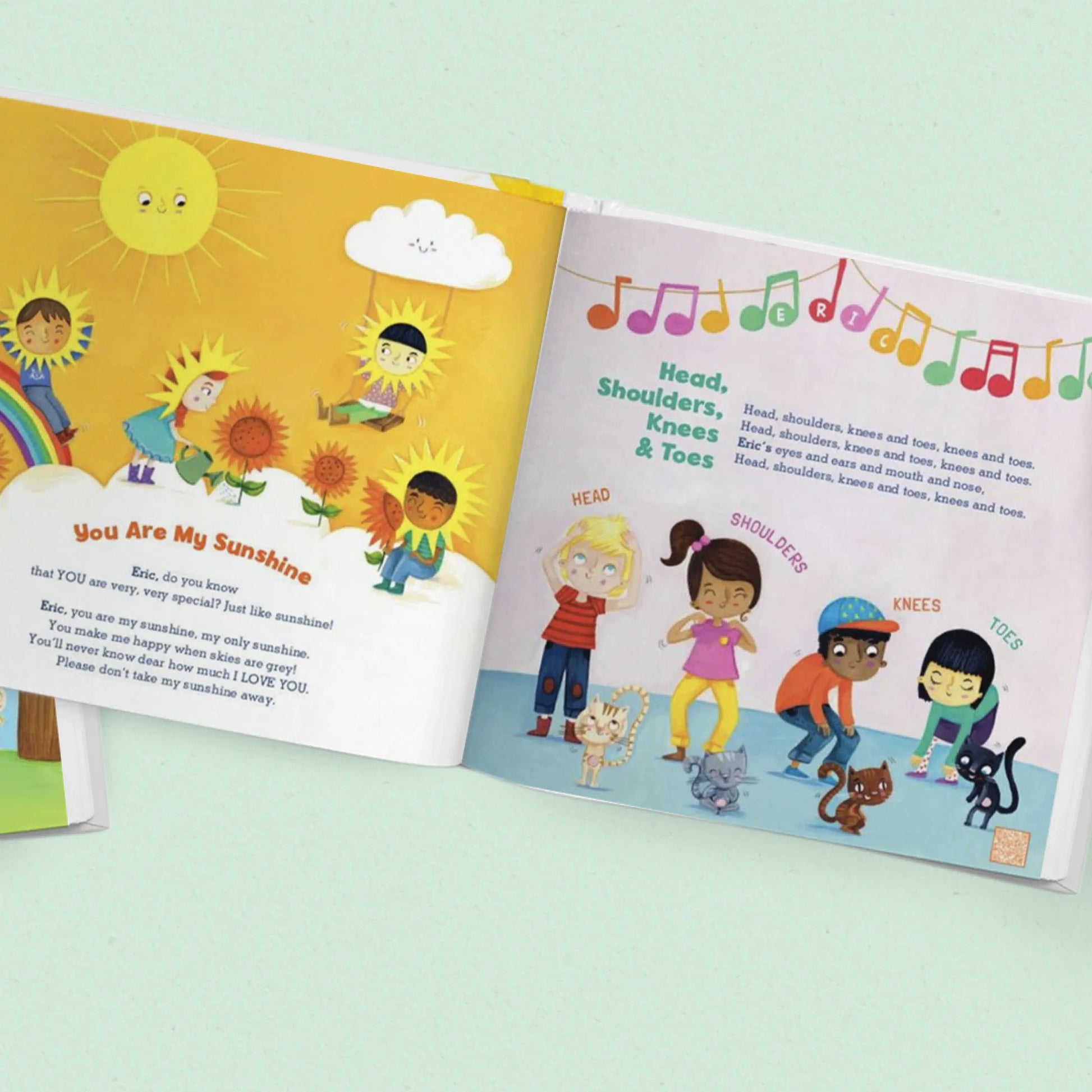 My Sing-Along Personalized Book and Music
