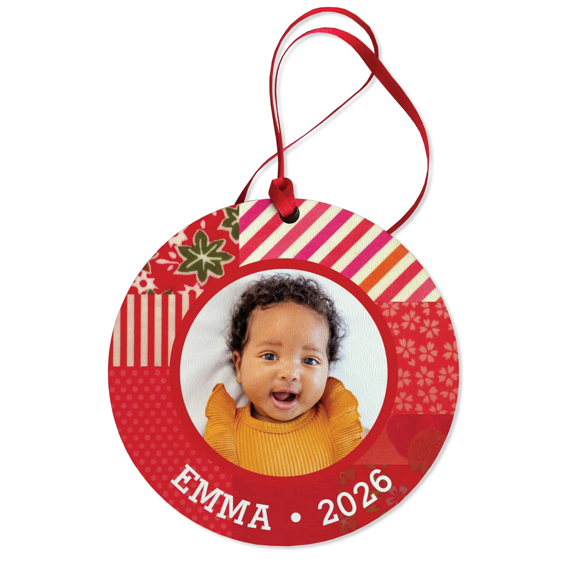 Very Merry Personalized Photo Ornament