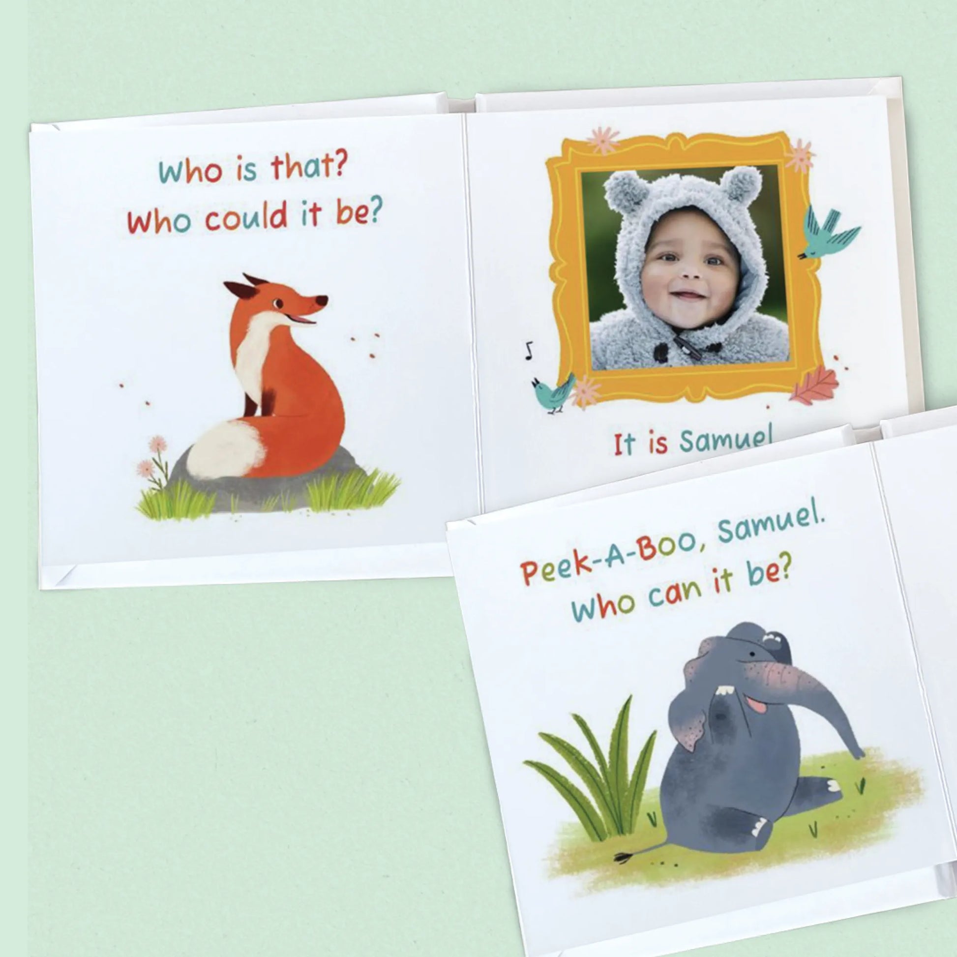 I See My Family! Personalized Photo Board Book