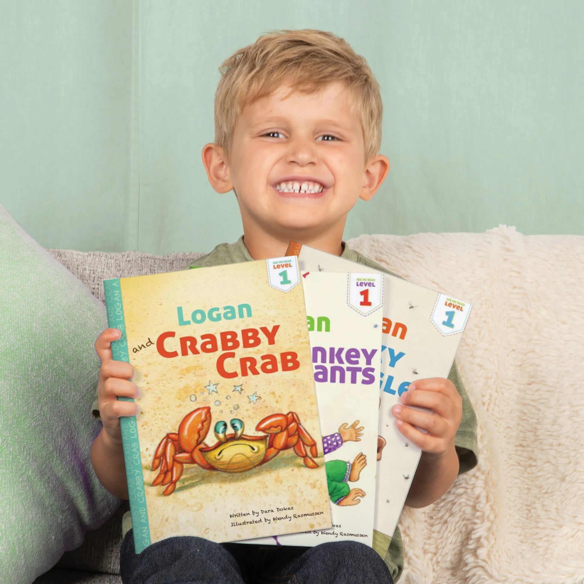 See Me Read - Set of 3 Personalized Early Reader Storybooks, Level 1