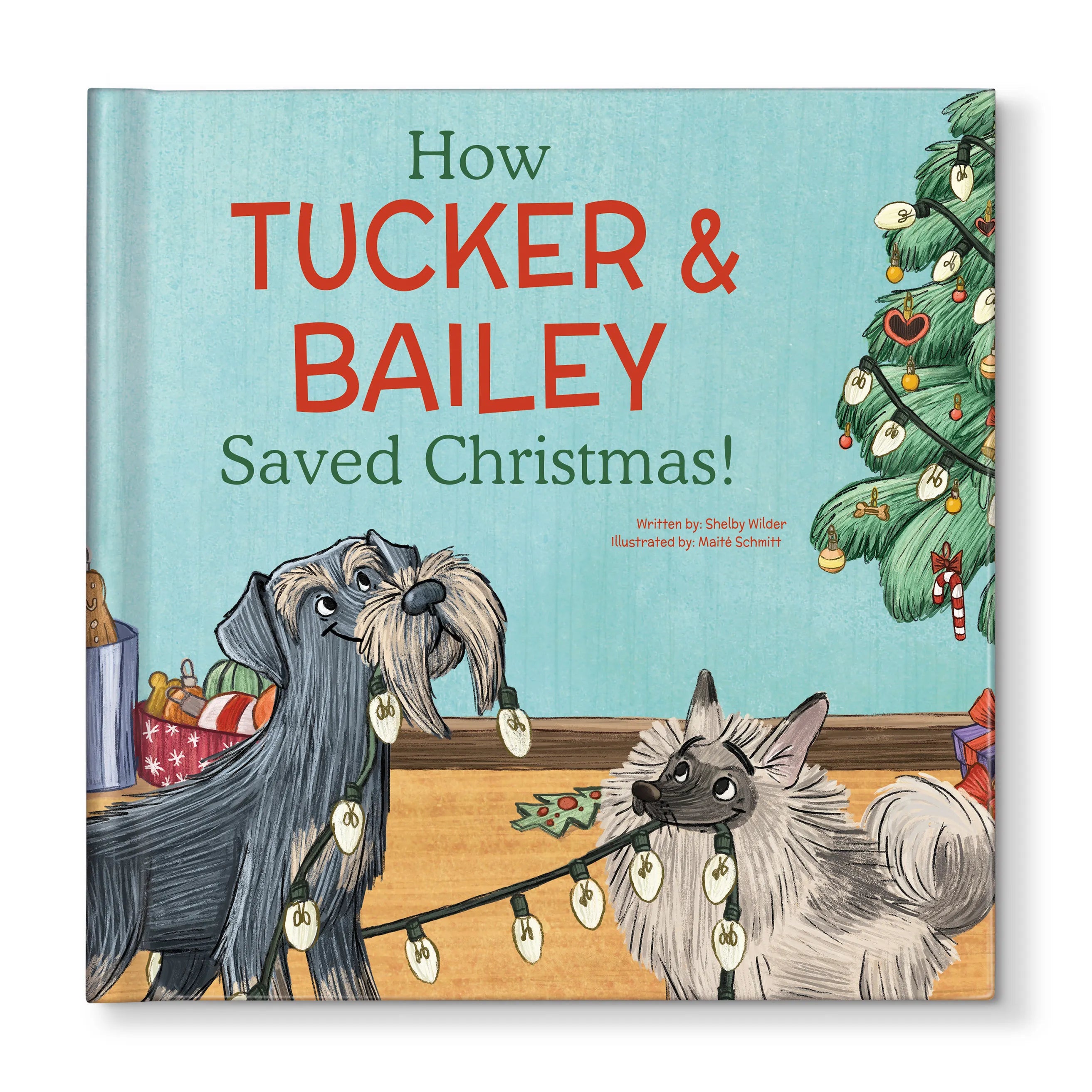 How My Dog Saved Christmas Personalized Book