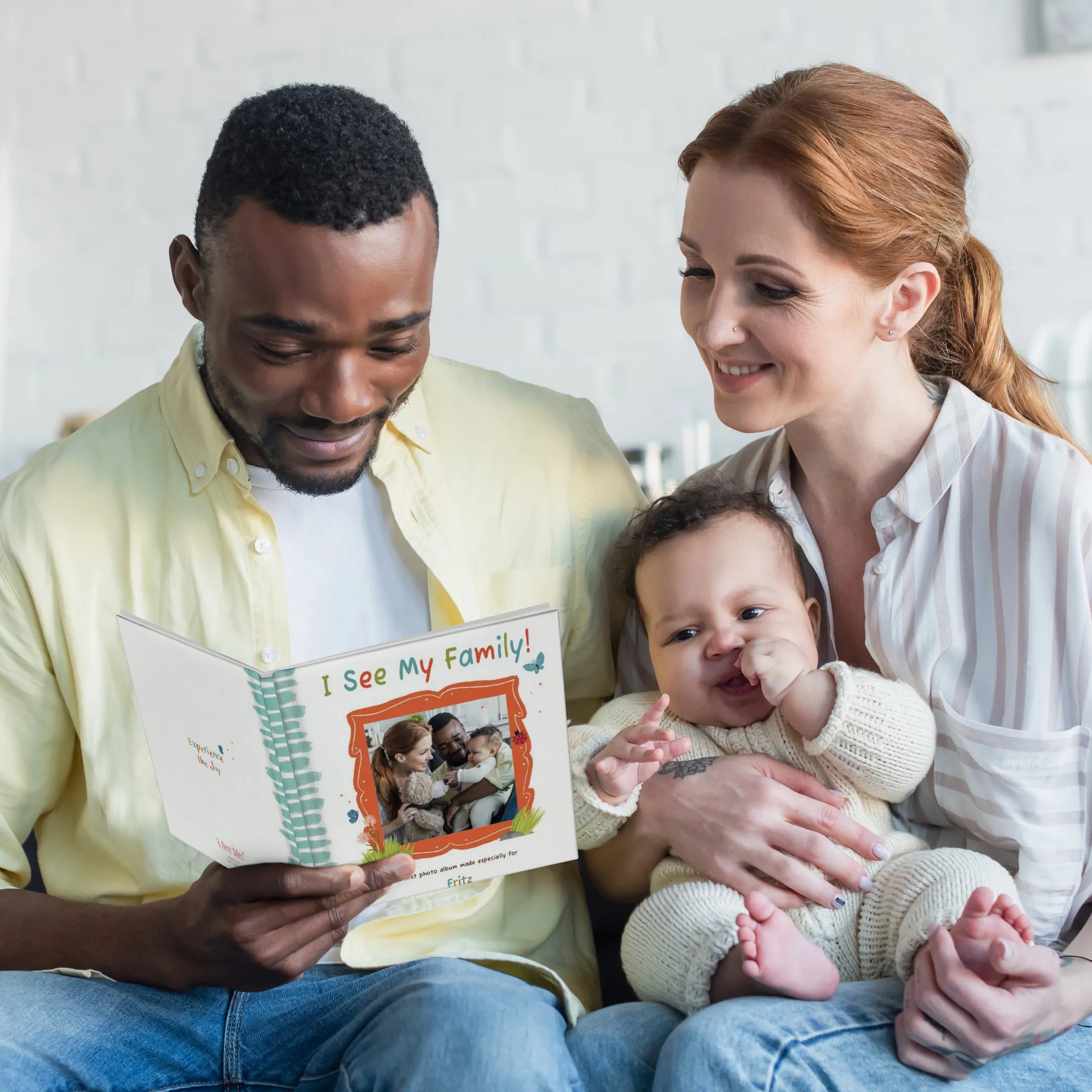 I See My Family! Personalized Photo Board Book