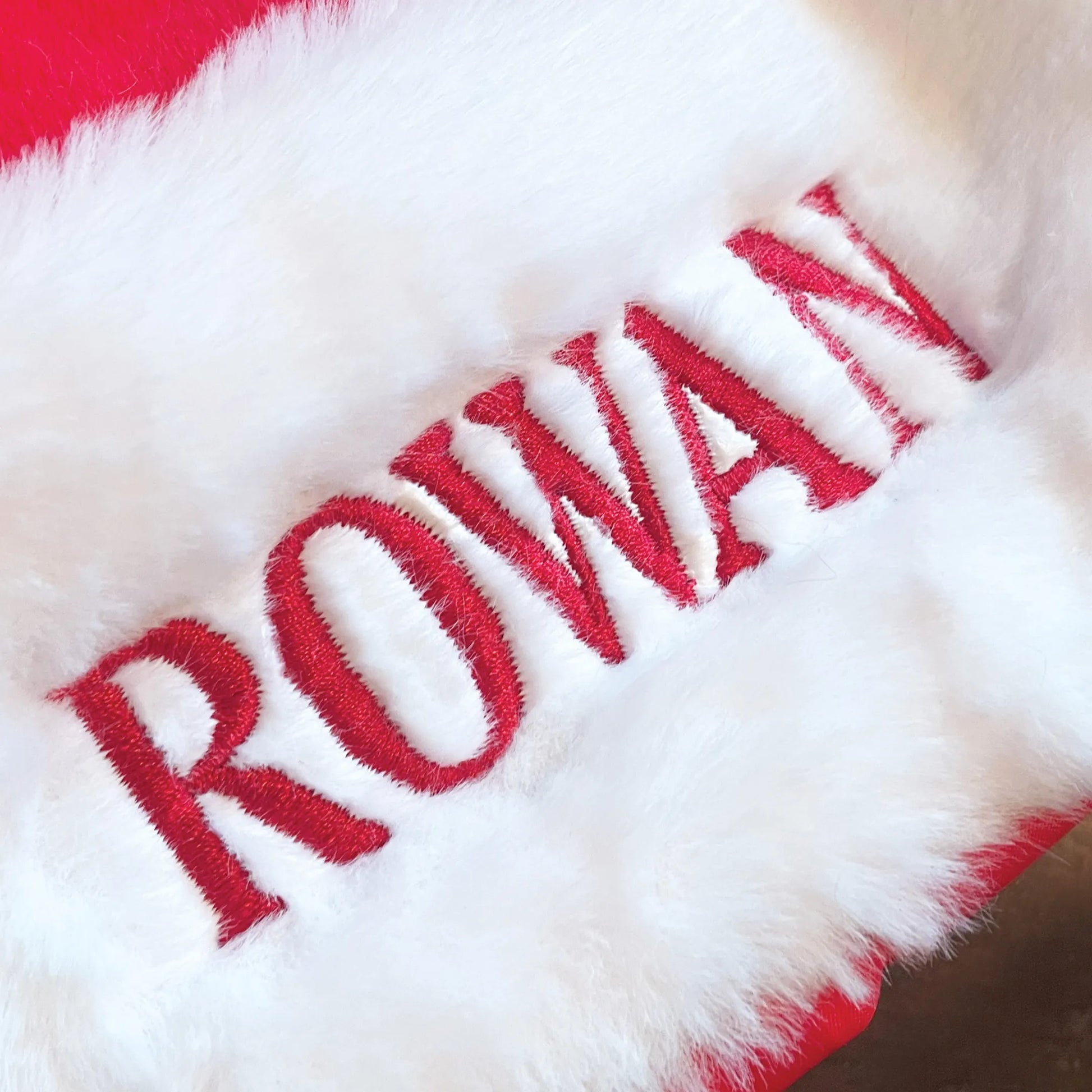 Personalized Santa Hat for Adults