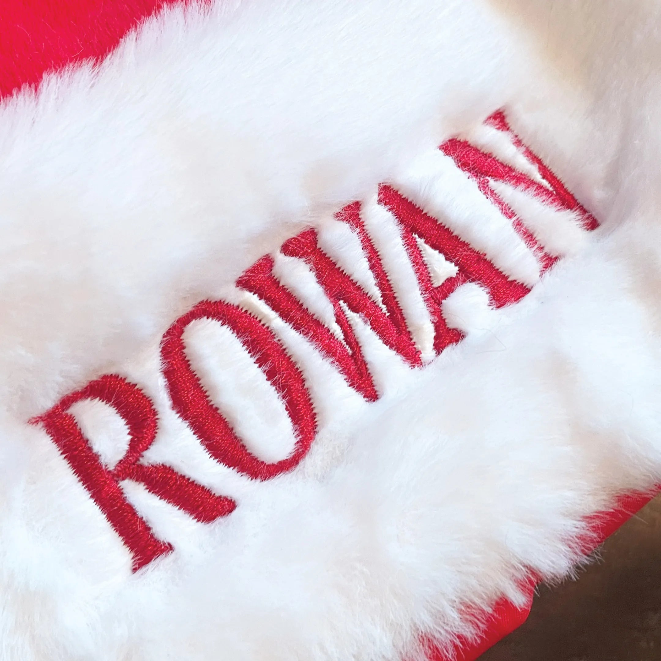 Personalized Santa Hat for Adults