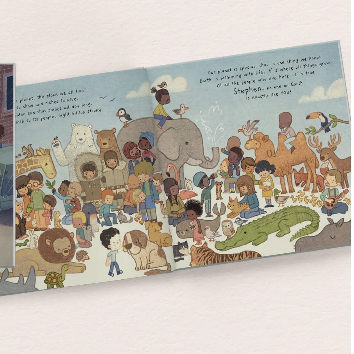 Where Do You Live? Personalized Book