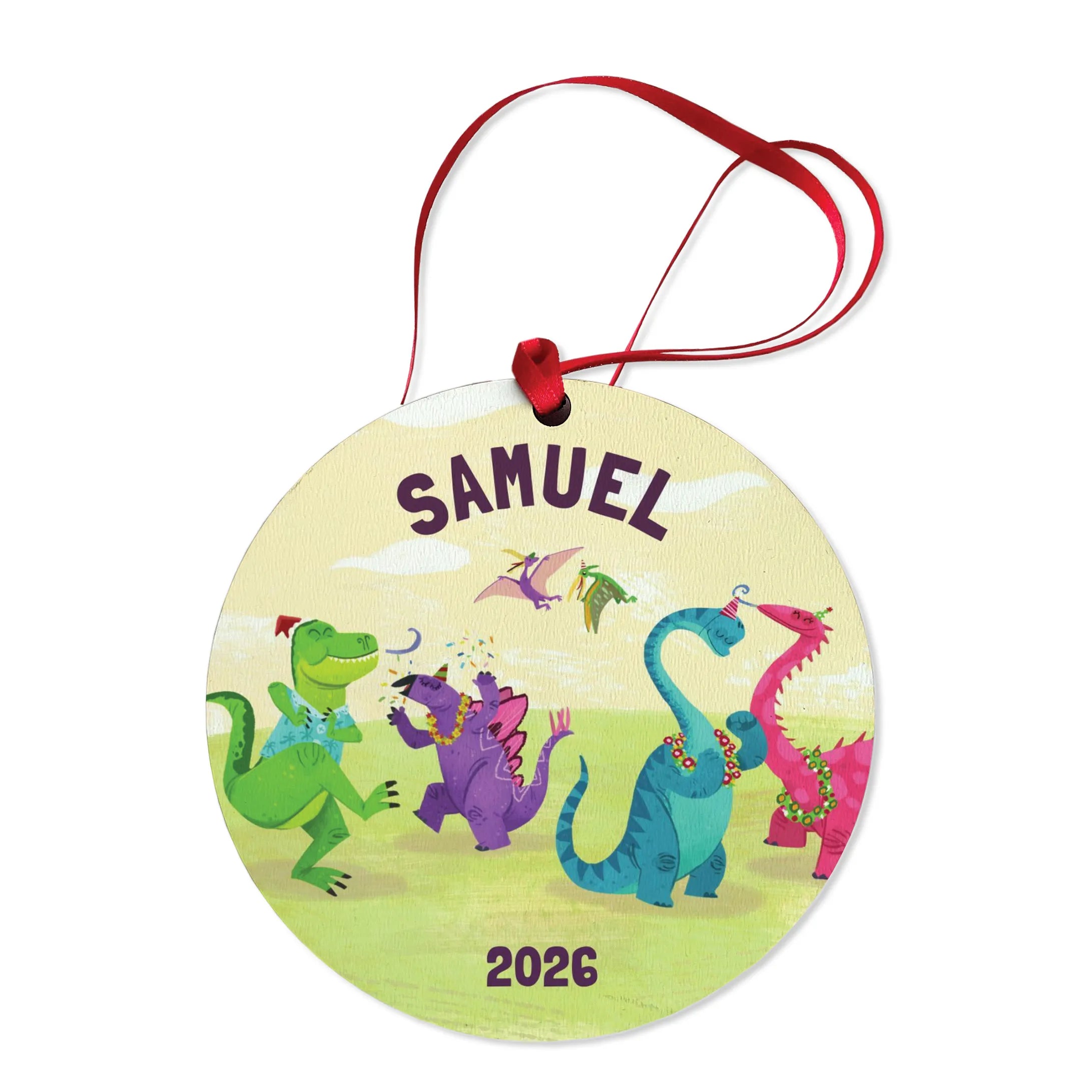 My Very Own Dinosaurs Personalized Ornament