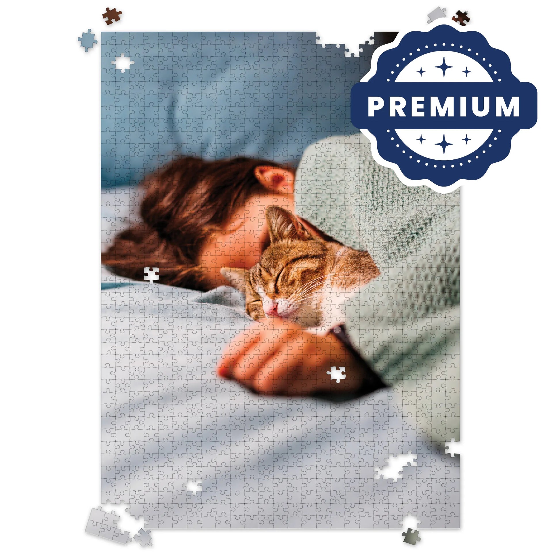 Personalized Pet Photo Puzzle, Portrait / Vertical – 1,014 Pieces