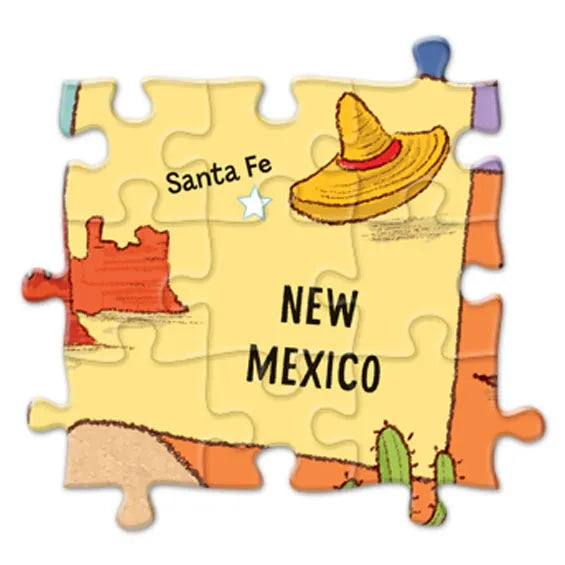 My 50 States Personalized Puzzle - 500 Pieces